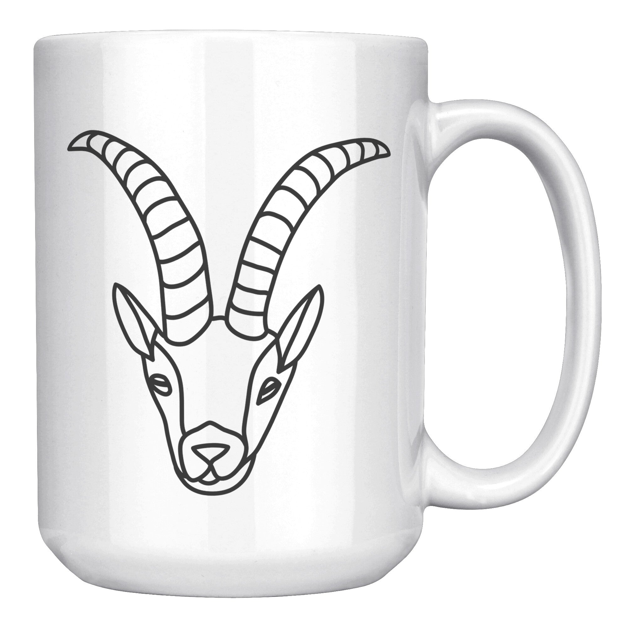 Capricorn 15OZ WHITE MUG