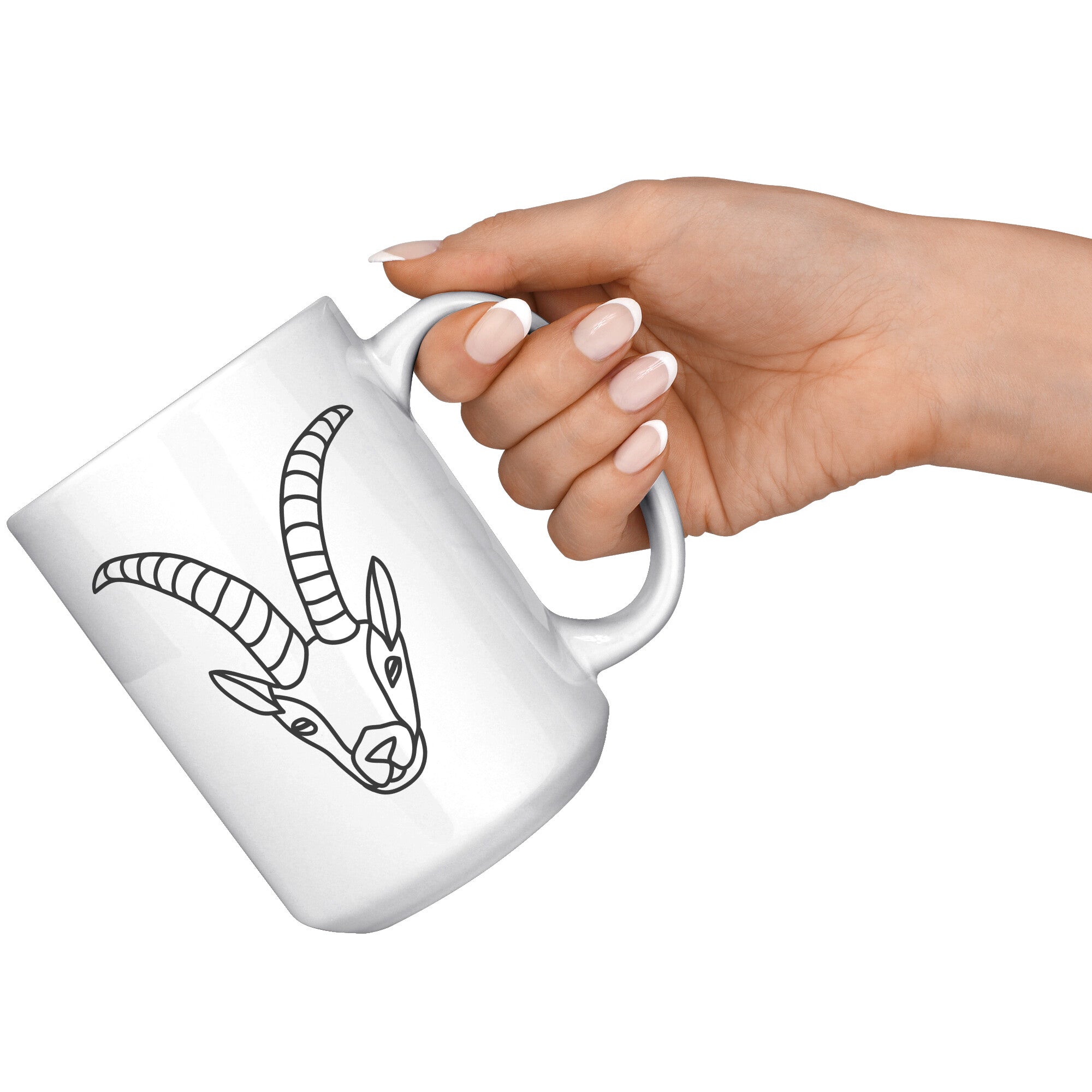 Capricorn 15OZ WHITE MUG