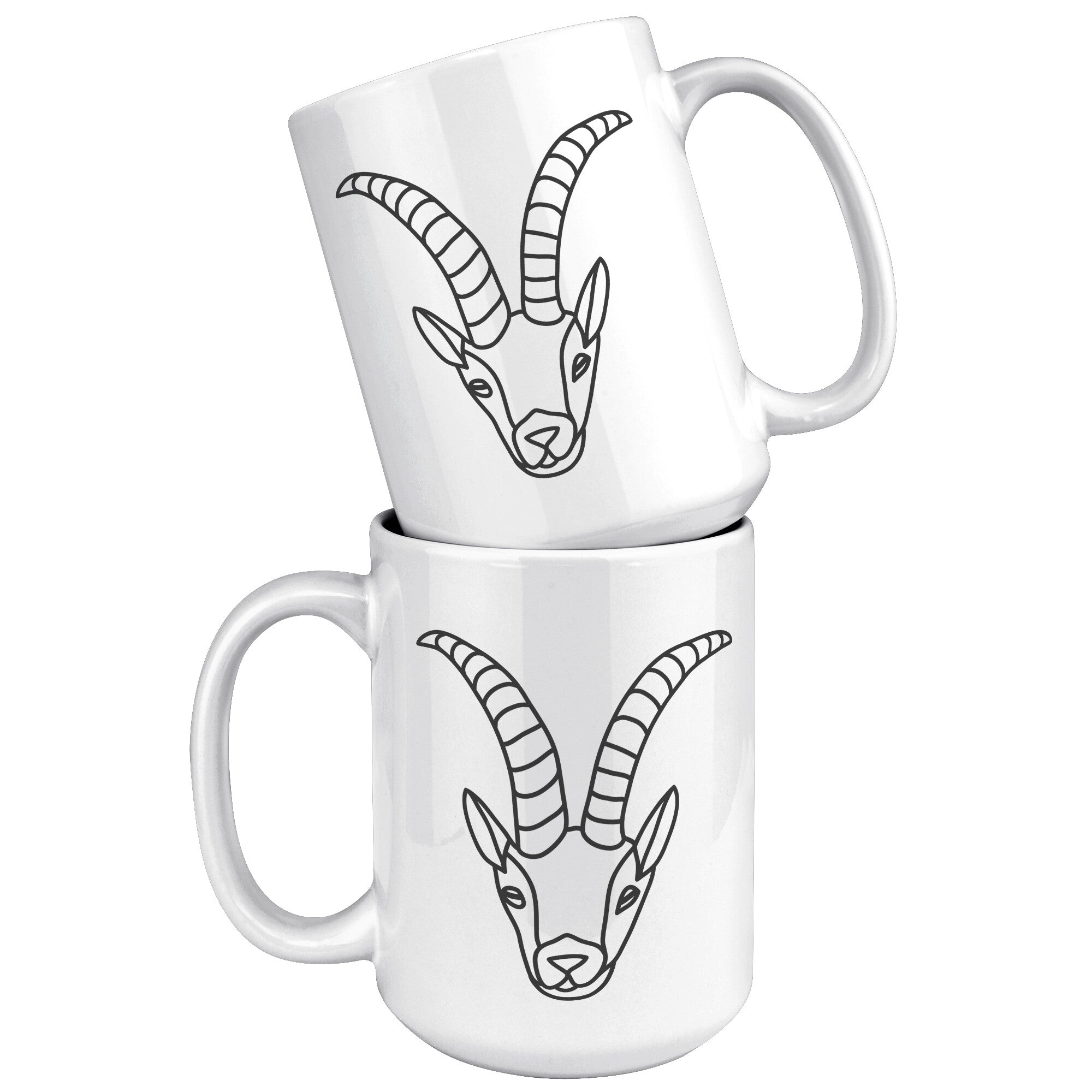 Capricorn 15OZ WHITE MUG