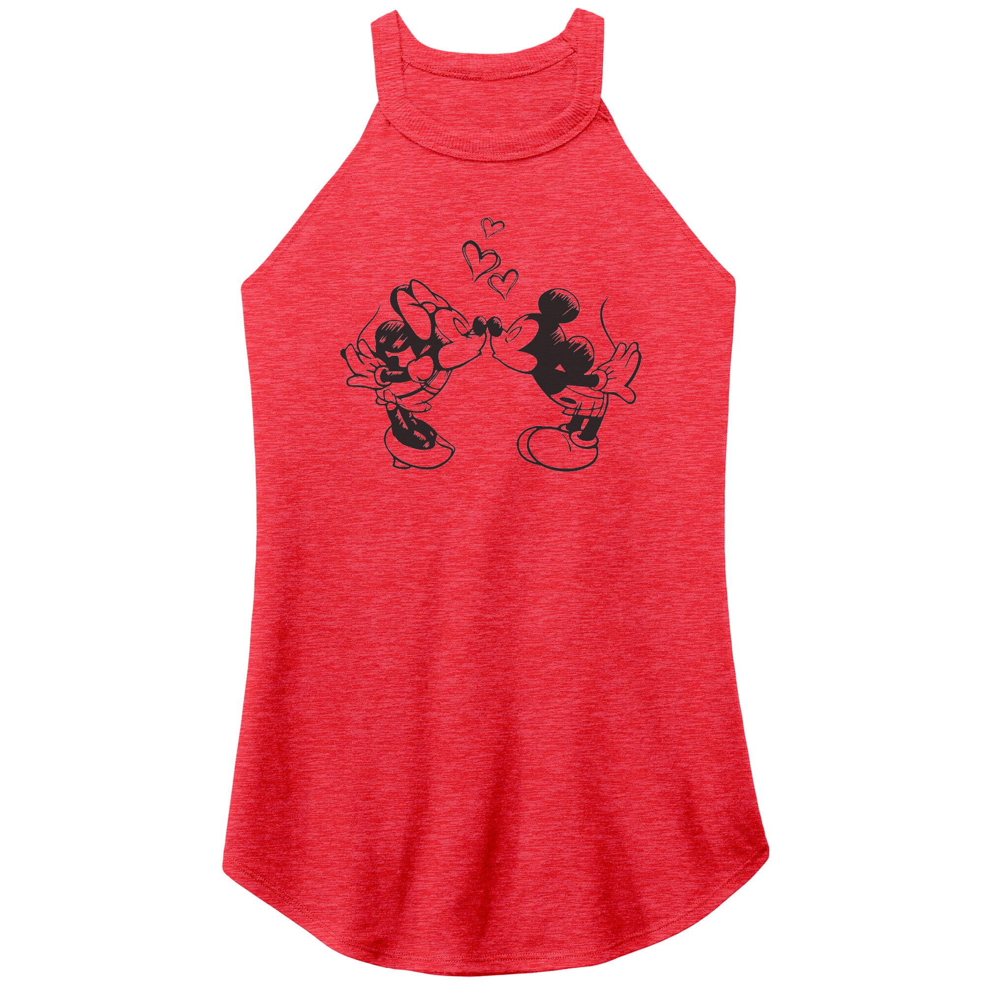 District Women's Perfect Tri Rocker Printed Tank
