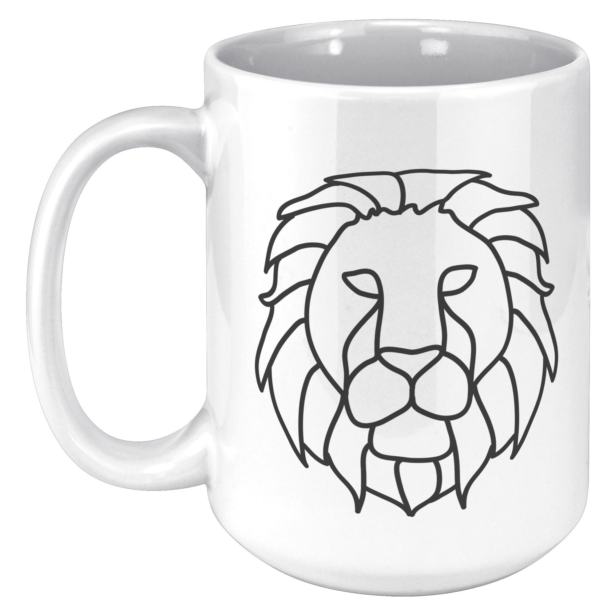 Leo 15OZ WHITE MUG