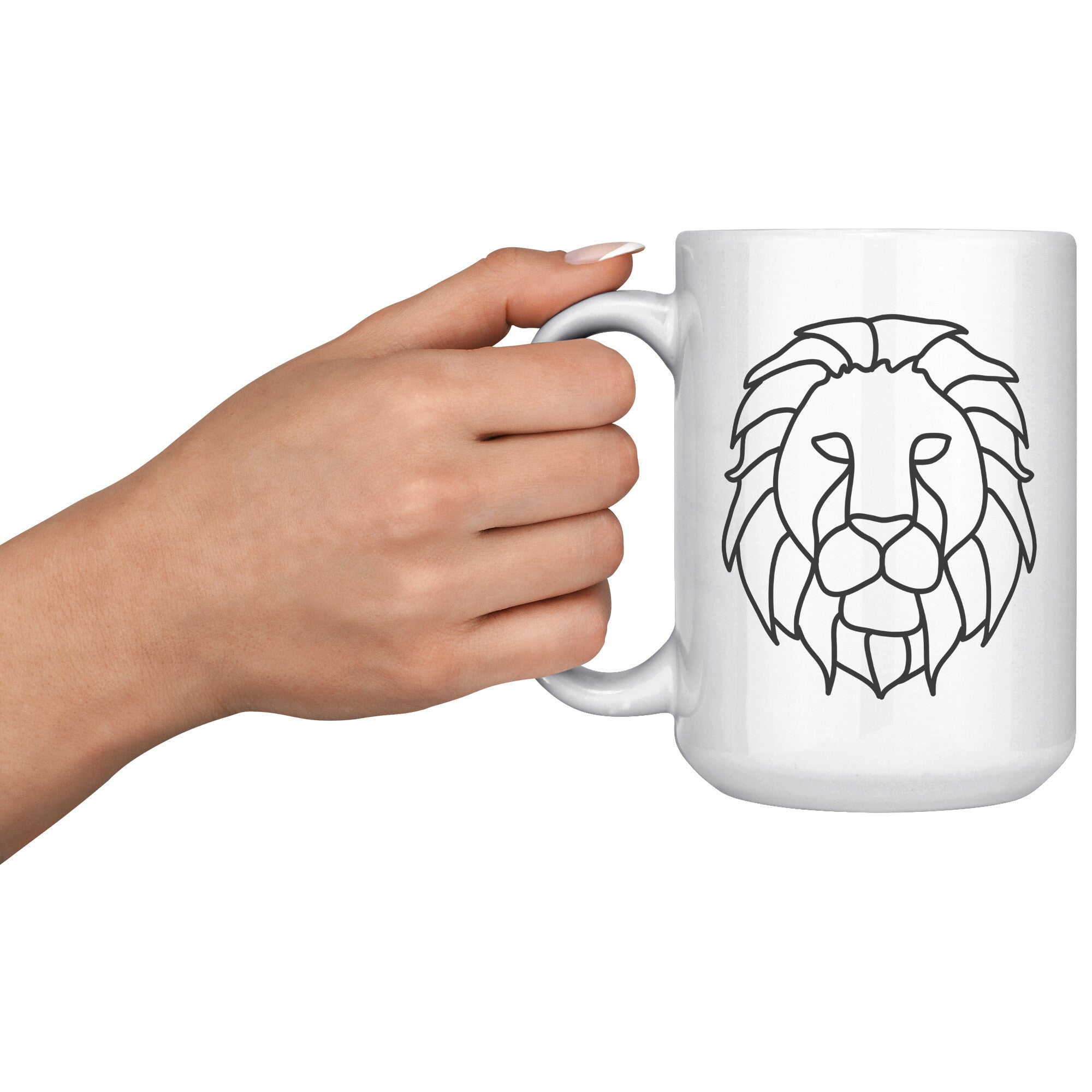 Leo 15OZ WHITE MUG