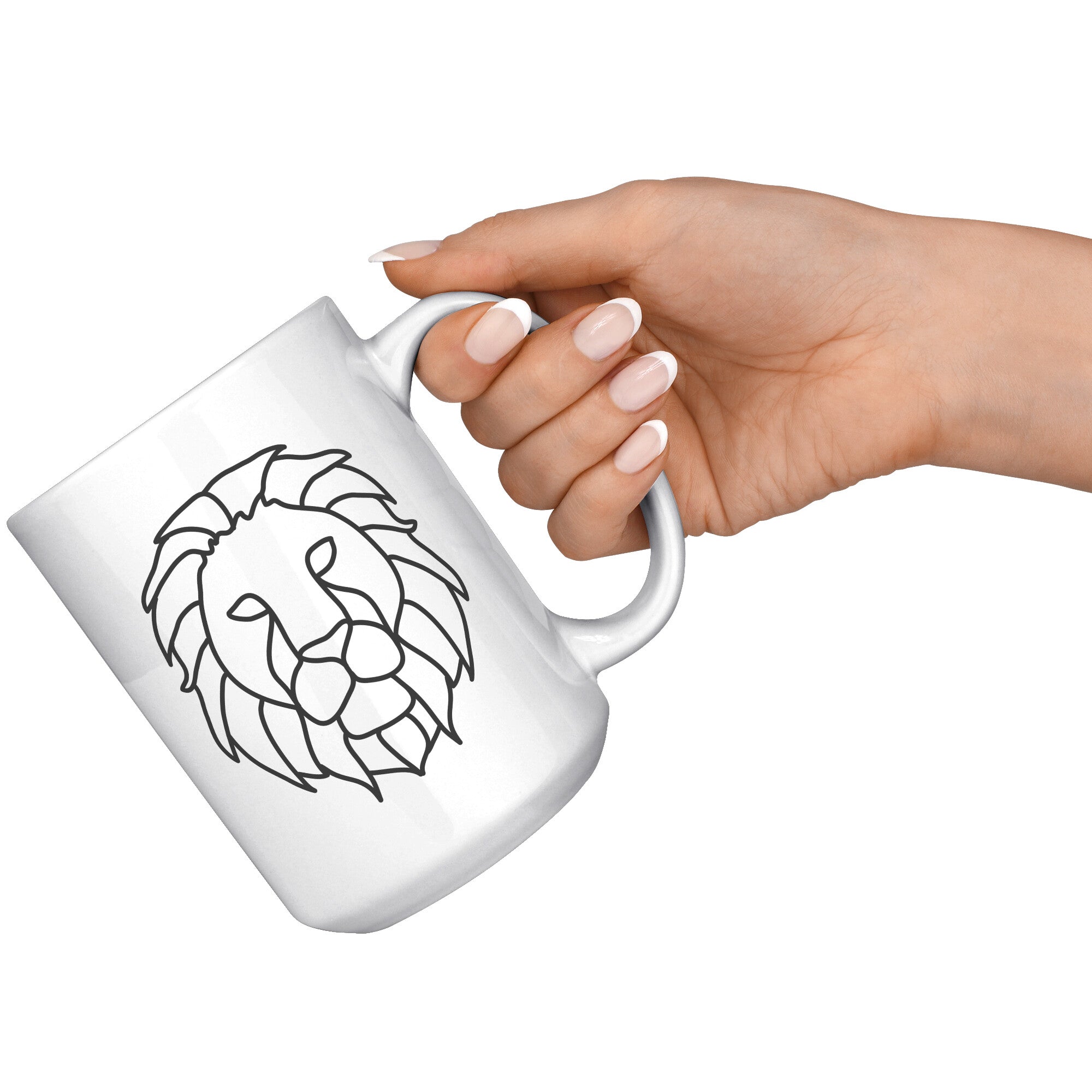 Leo 15OZ WHITE MUG
