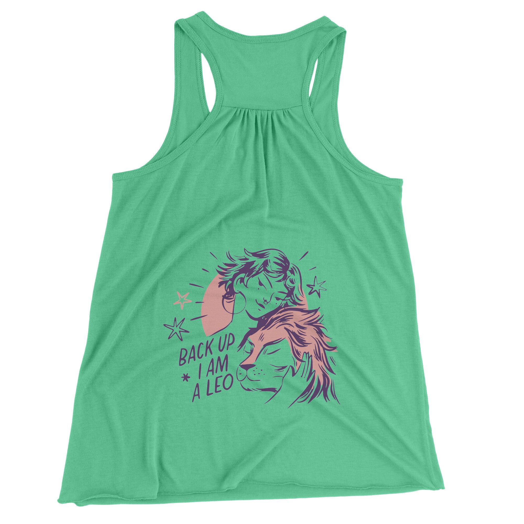 Leo BELLA FLOWY RACEBACK TANK