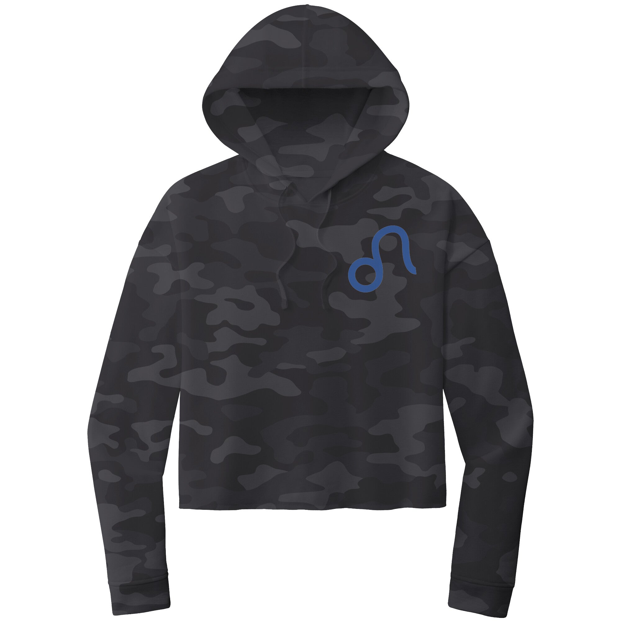 Leo ITC WOMEN’S LIGHTWEIGHT CROP HOODED SWEATSHIRT