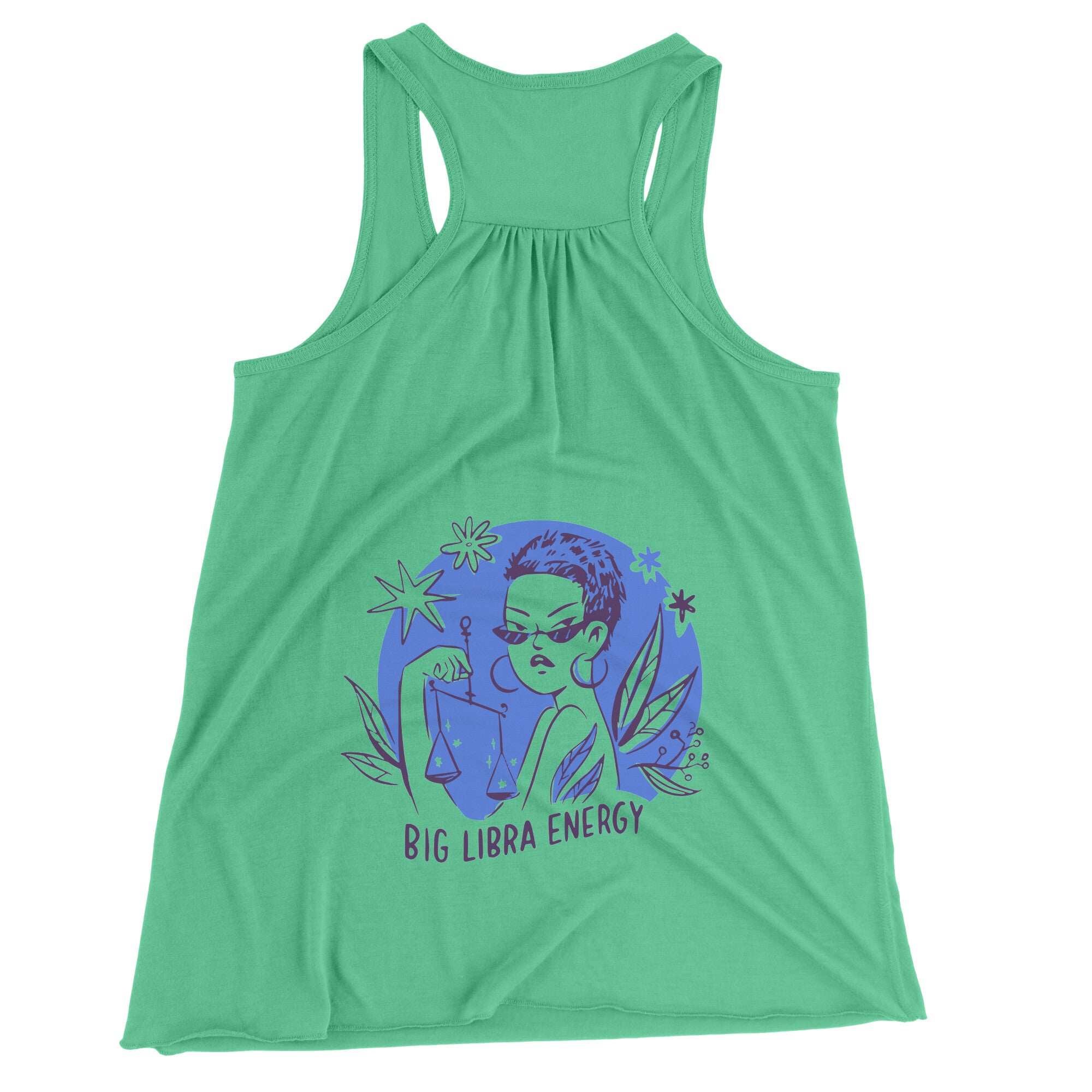 Libra BELLA FLOWY RACEBACK TANK