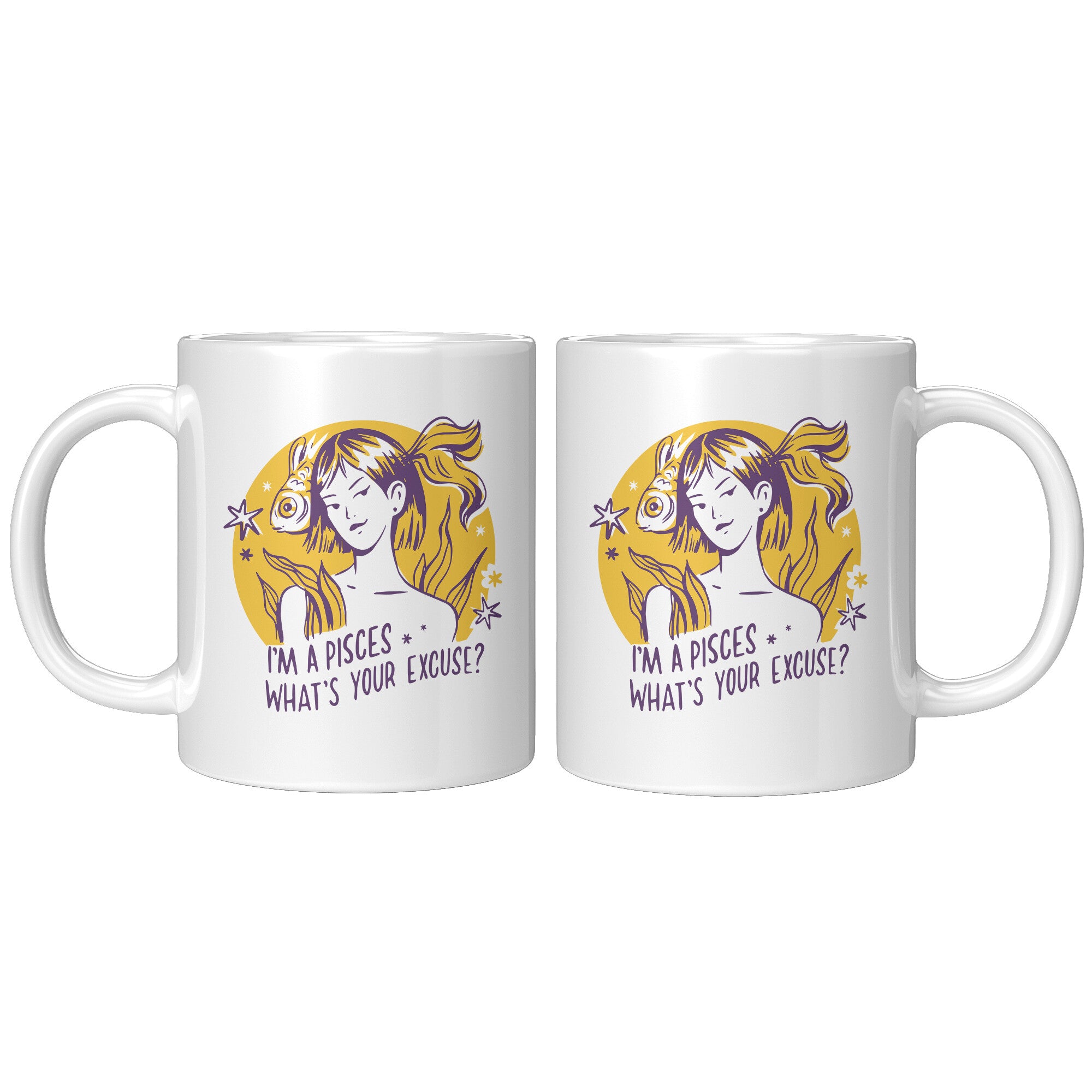 Pisces 11OZ ACCENT MUG