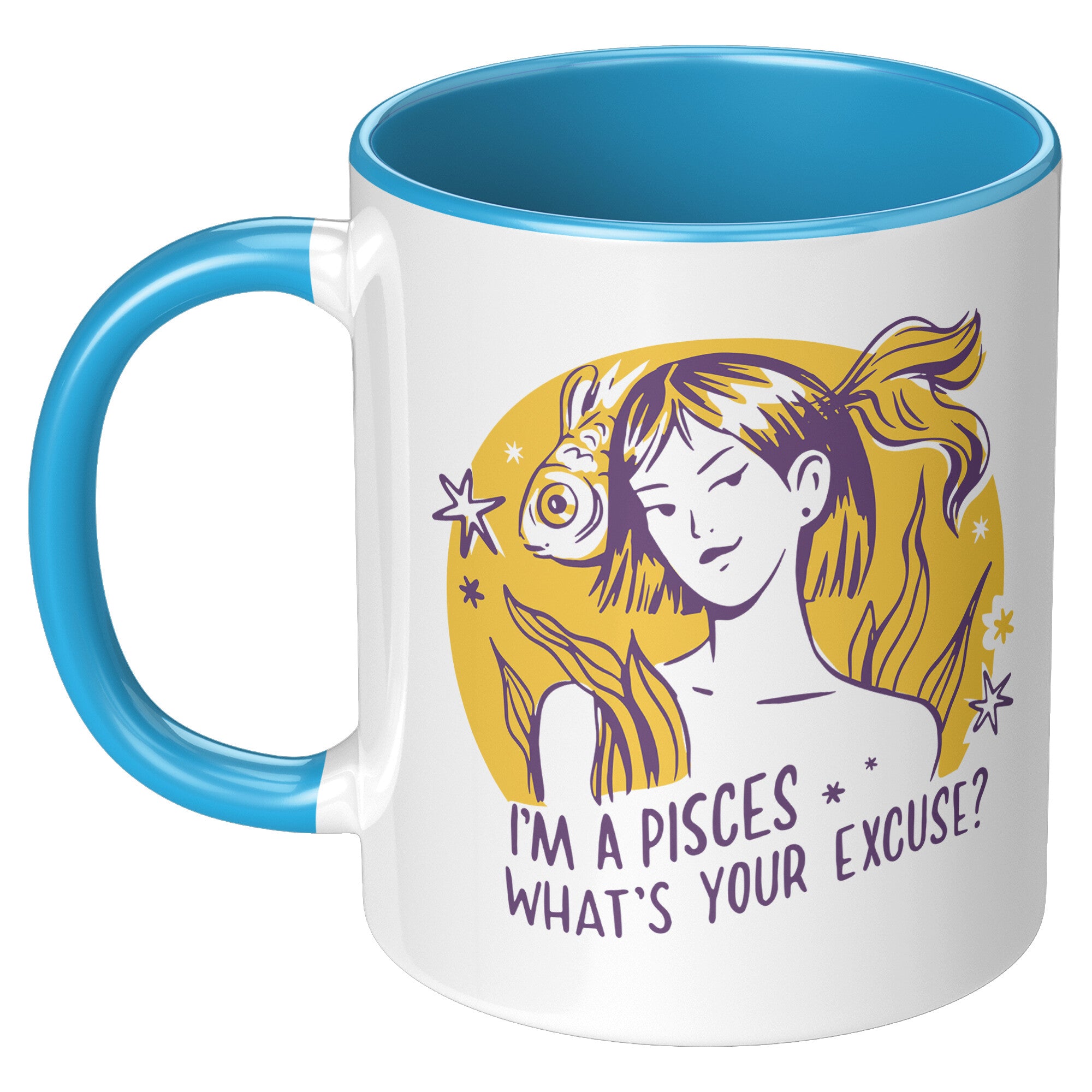 Pisces 11OZ ACCENT MUG