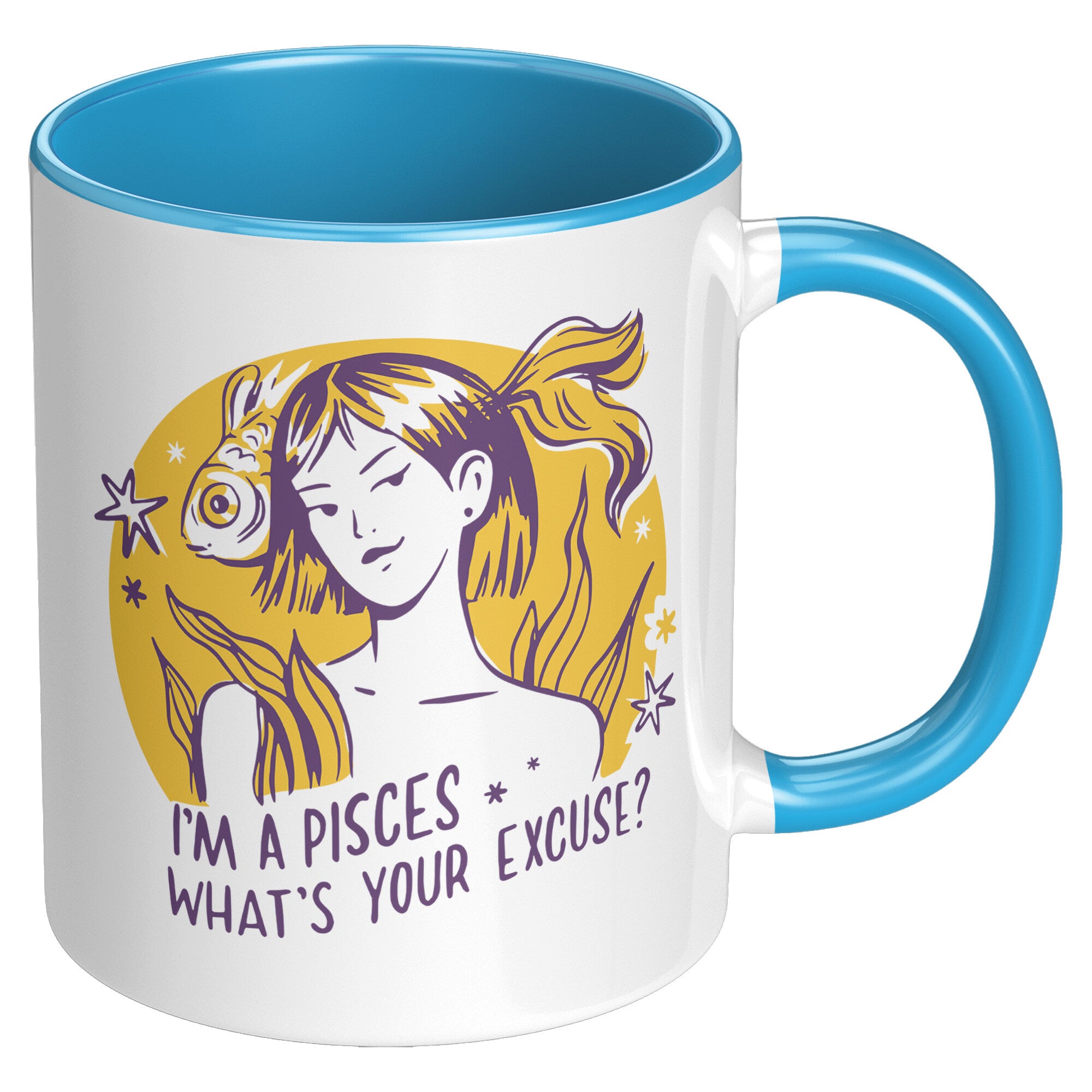 Pisces 11OZ ACCENT MUG
