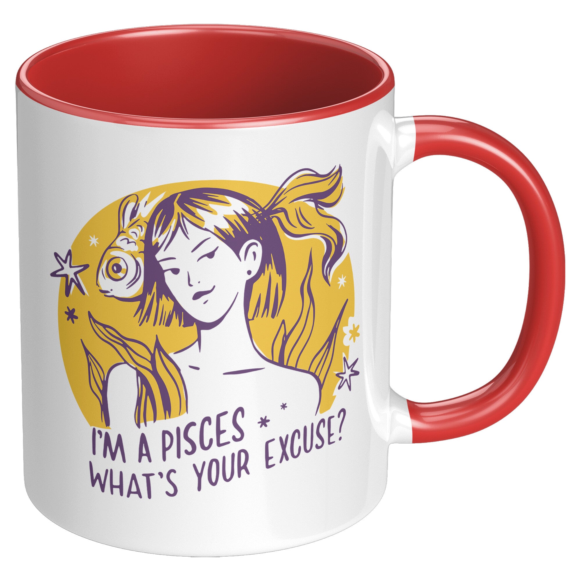 Pisces 11OZ ACCENT MUG