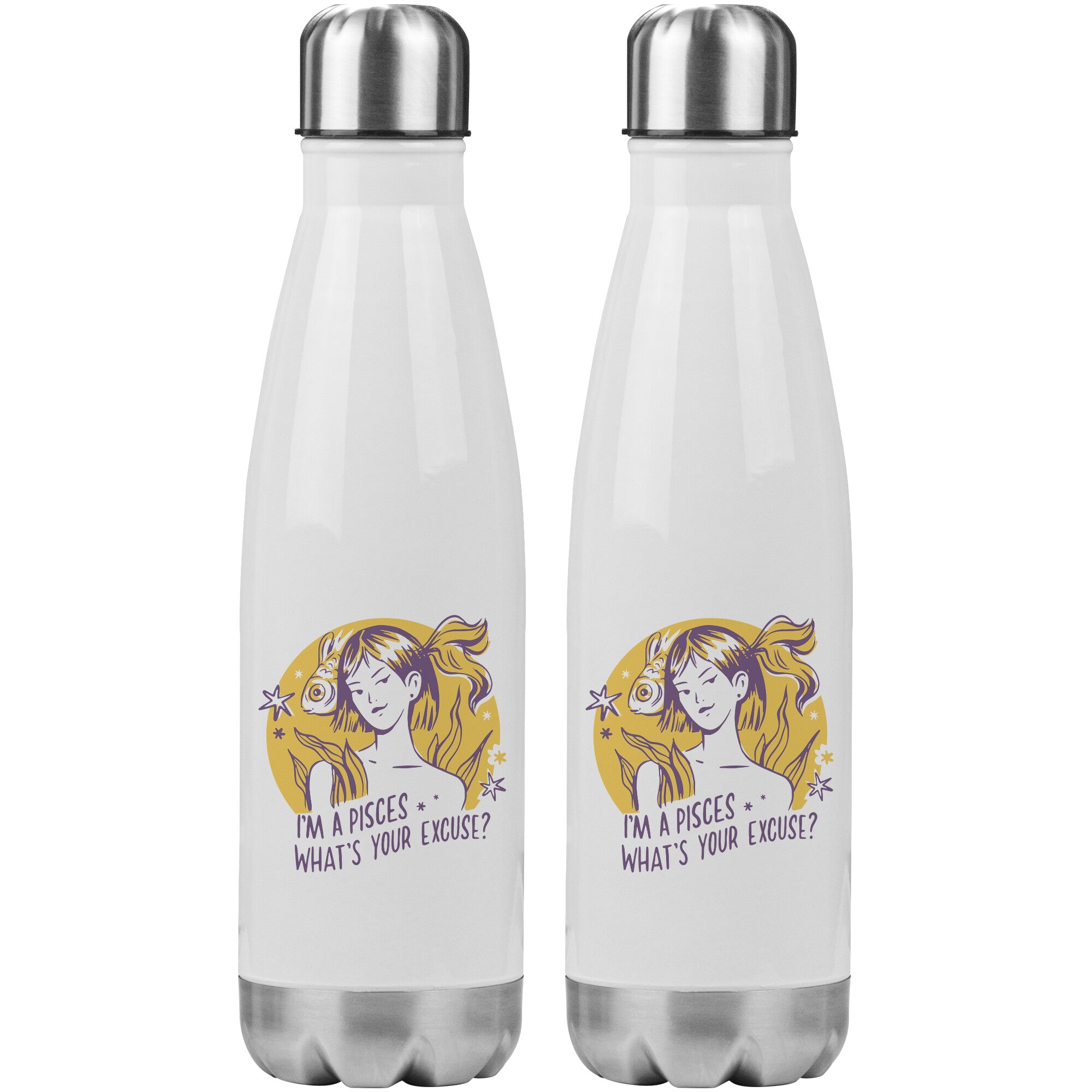 Pisces 20OZ INSULATED WATER BOTTLE