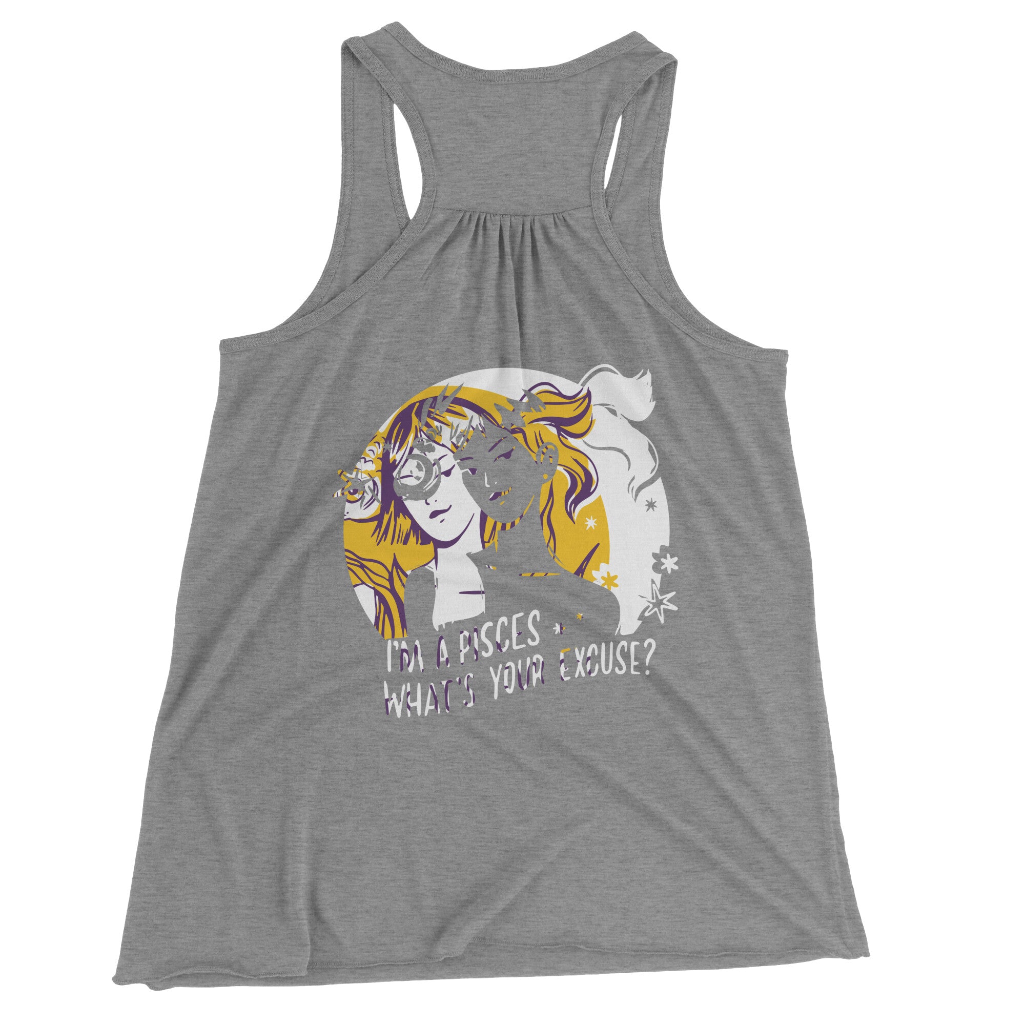 Pisces BELLA FLOWY RACEBACK TANK