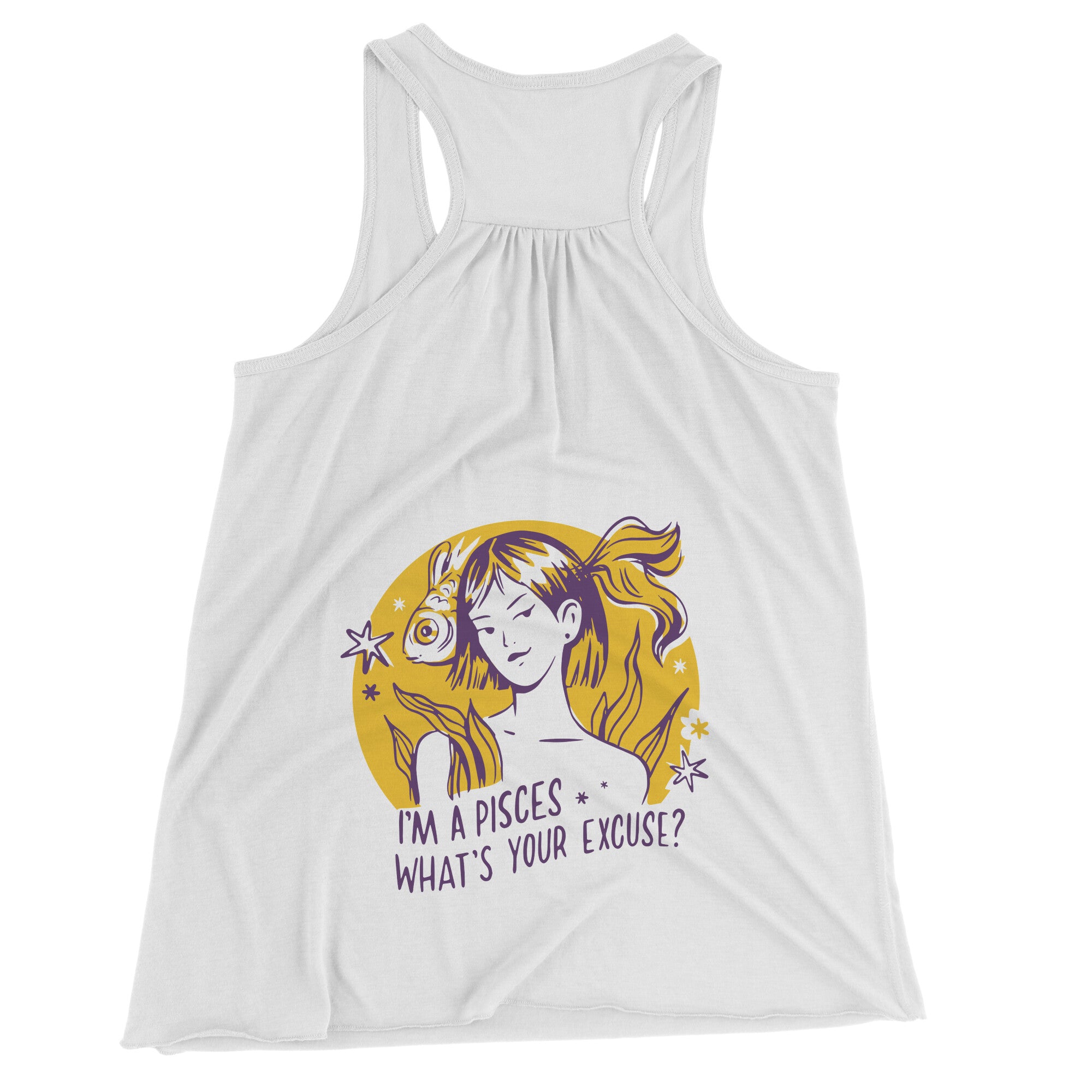 Pisces BELLA FLOWY RACEBACK TANK