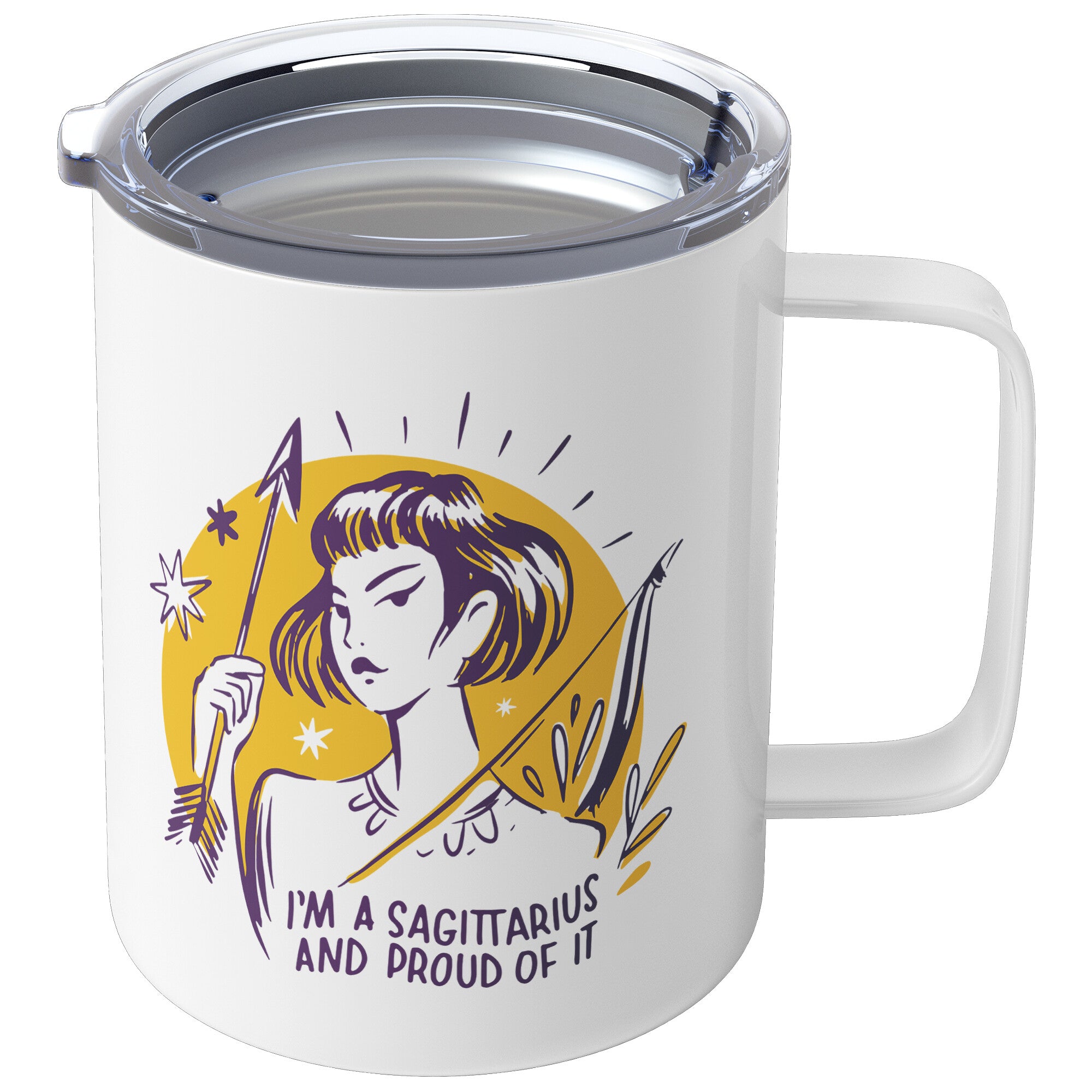 Sagittarius 10oZ INSULATED COFFEE MUG