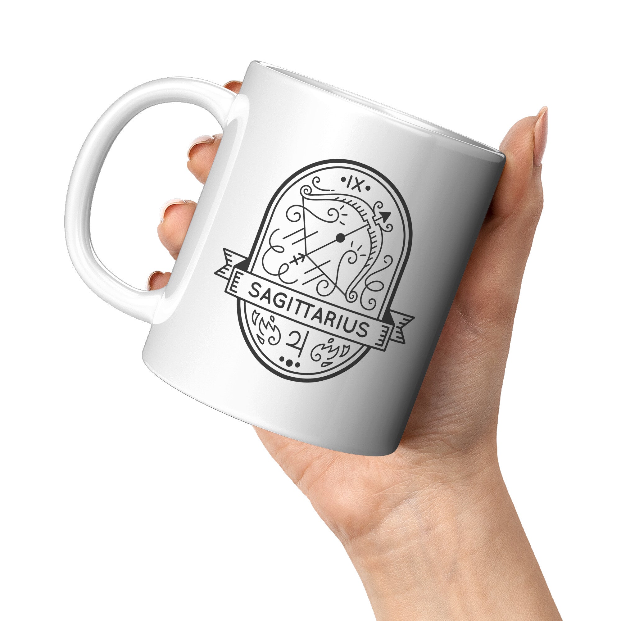 Sagittarius 11oz White Mug