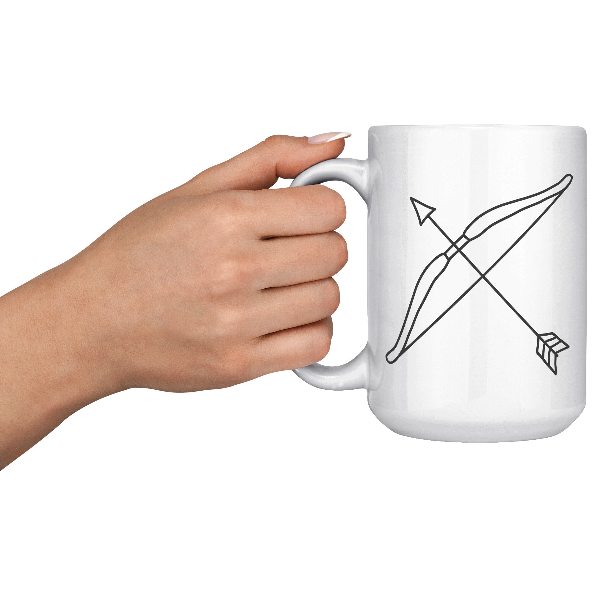 Sagittarius 15OZ WHITE MUG