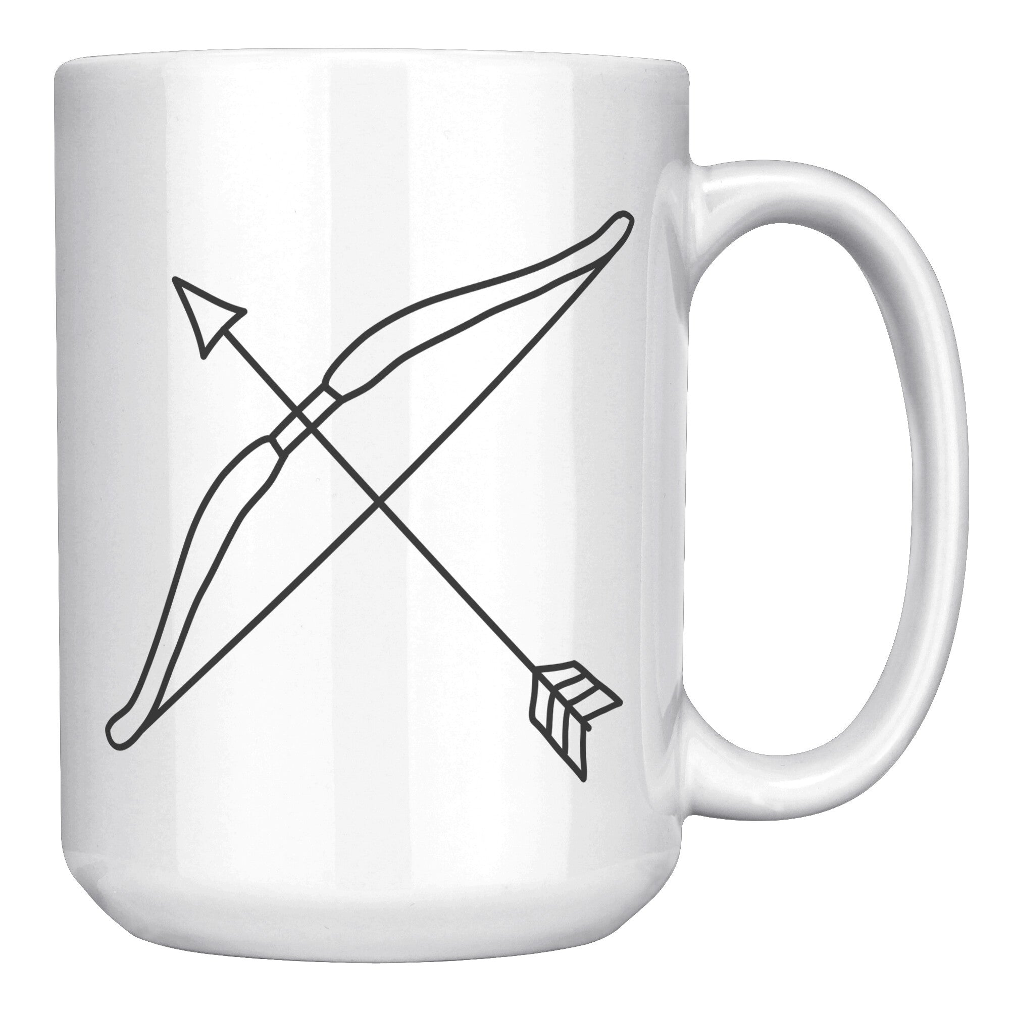Sagittarius 15OZ WHITE MUG