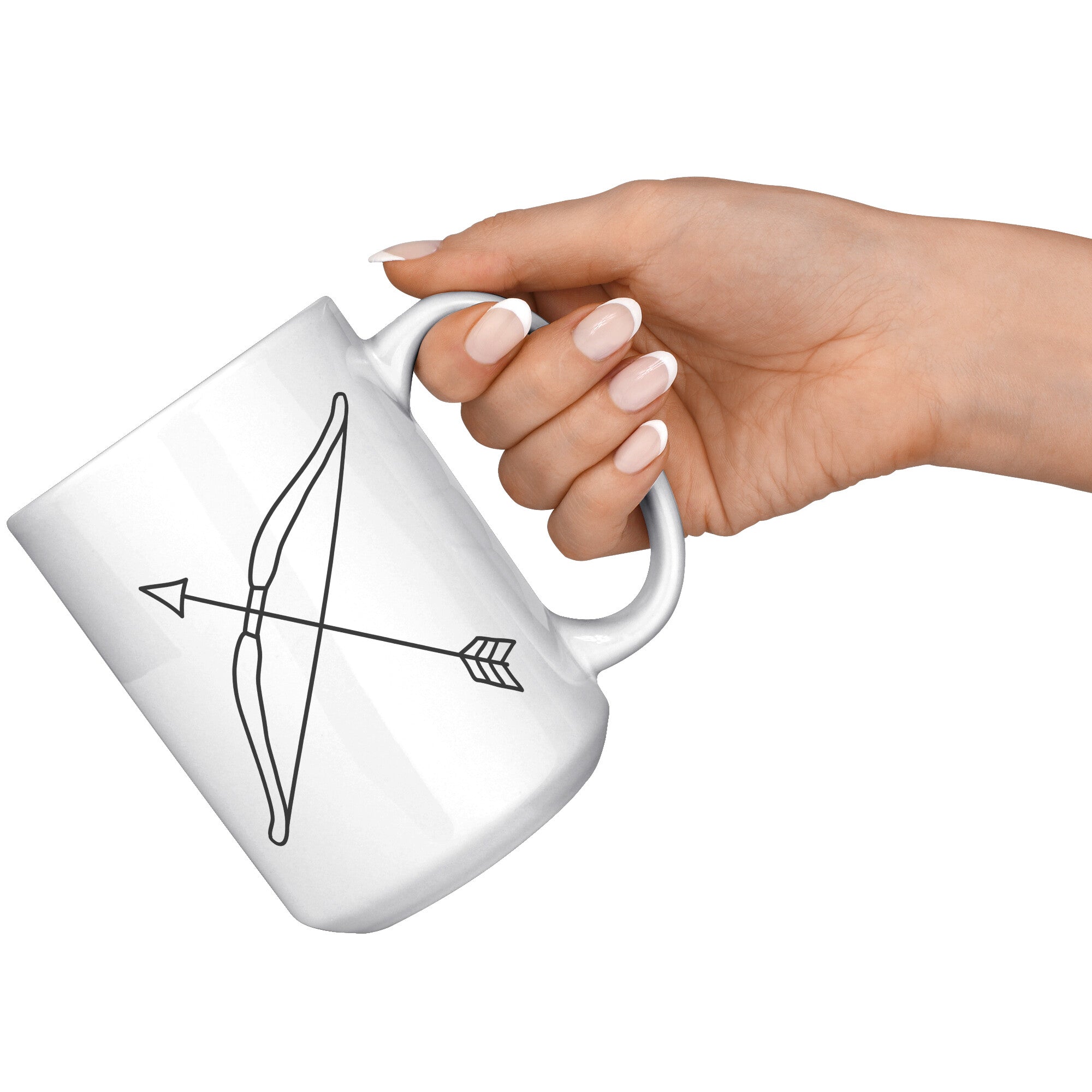 Sagittarius 15OZ WHITE MUG