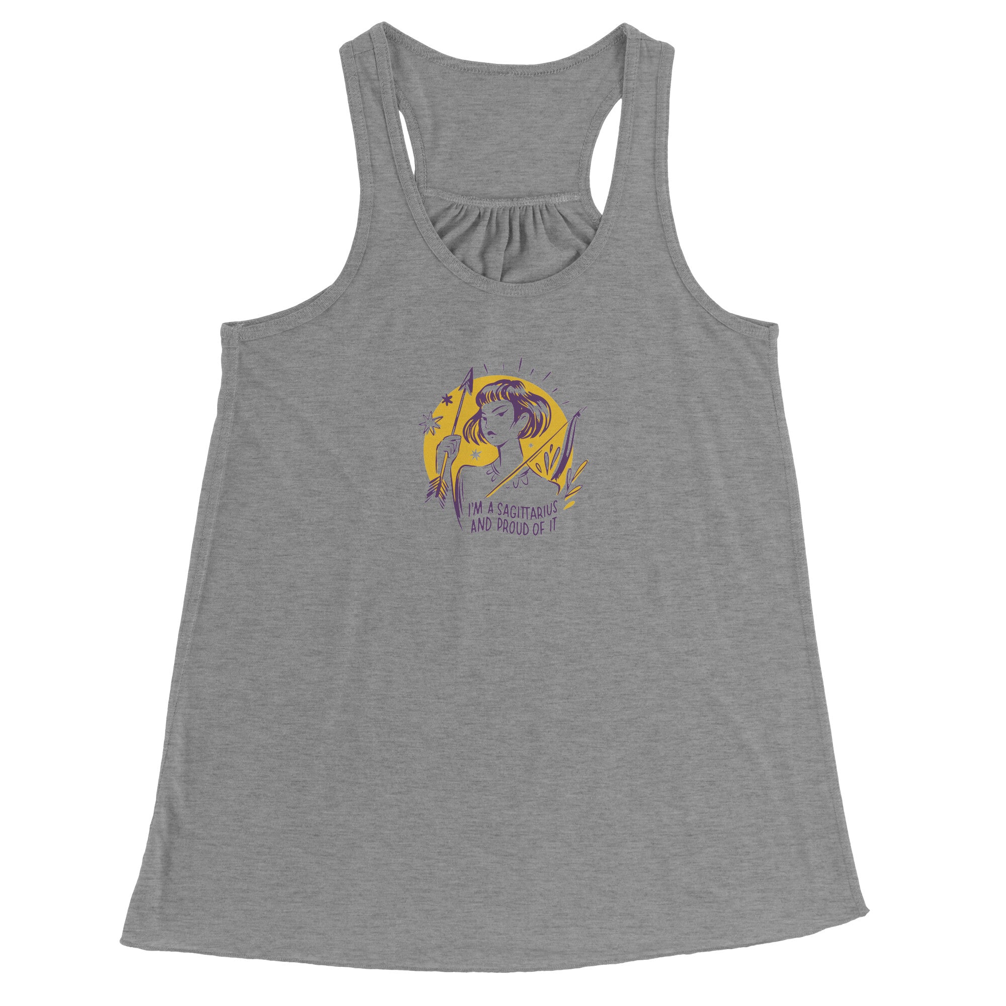 Sagittarius BELLA FLOWY RACEBACK TANK