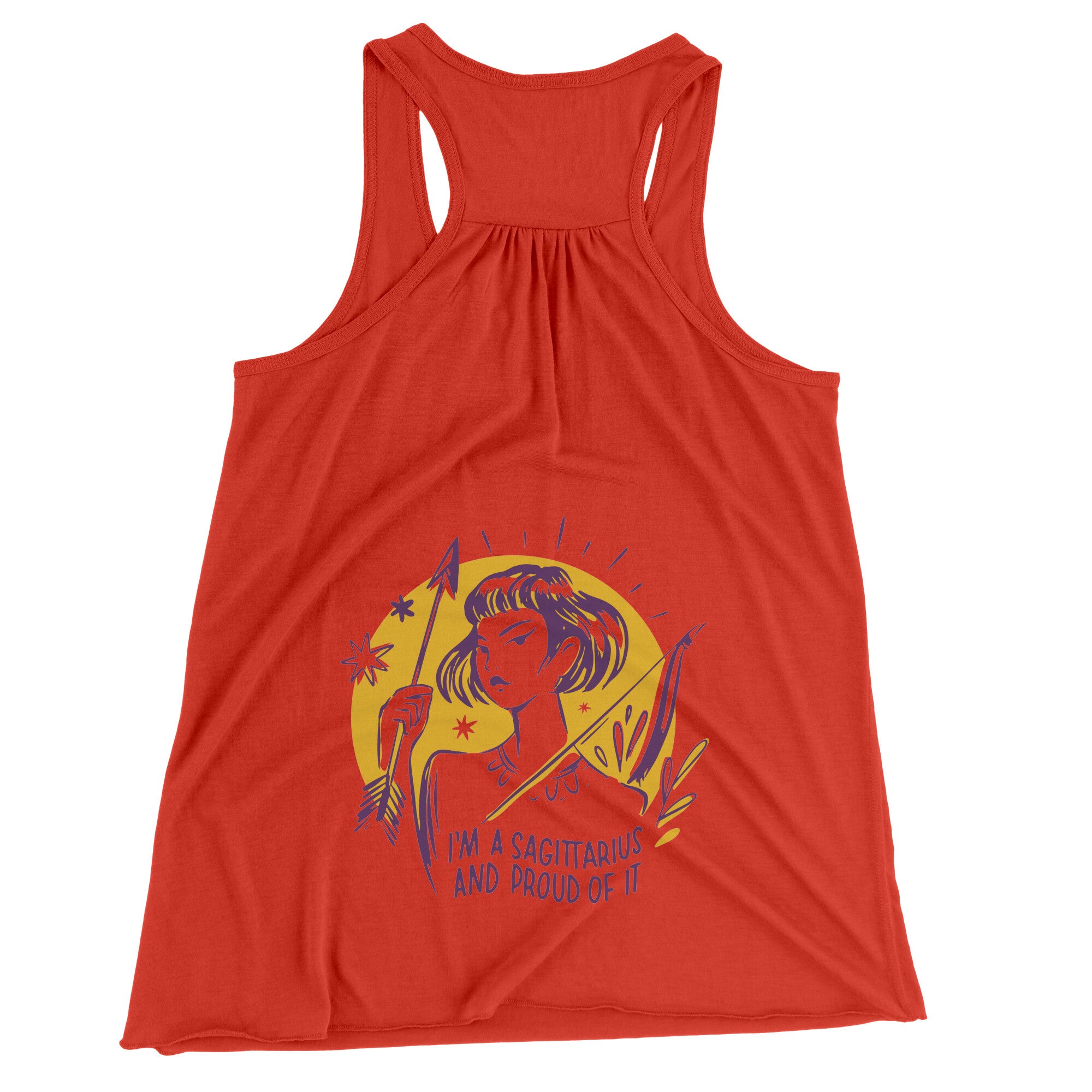 Sagittarius BELLA FLOWY RACEBACK TANK