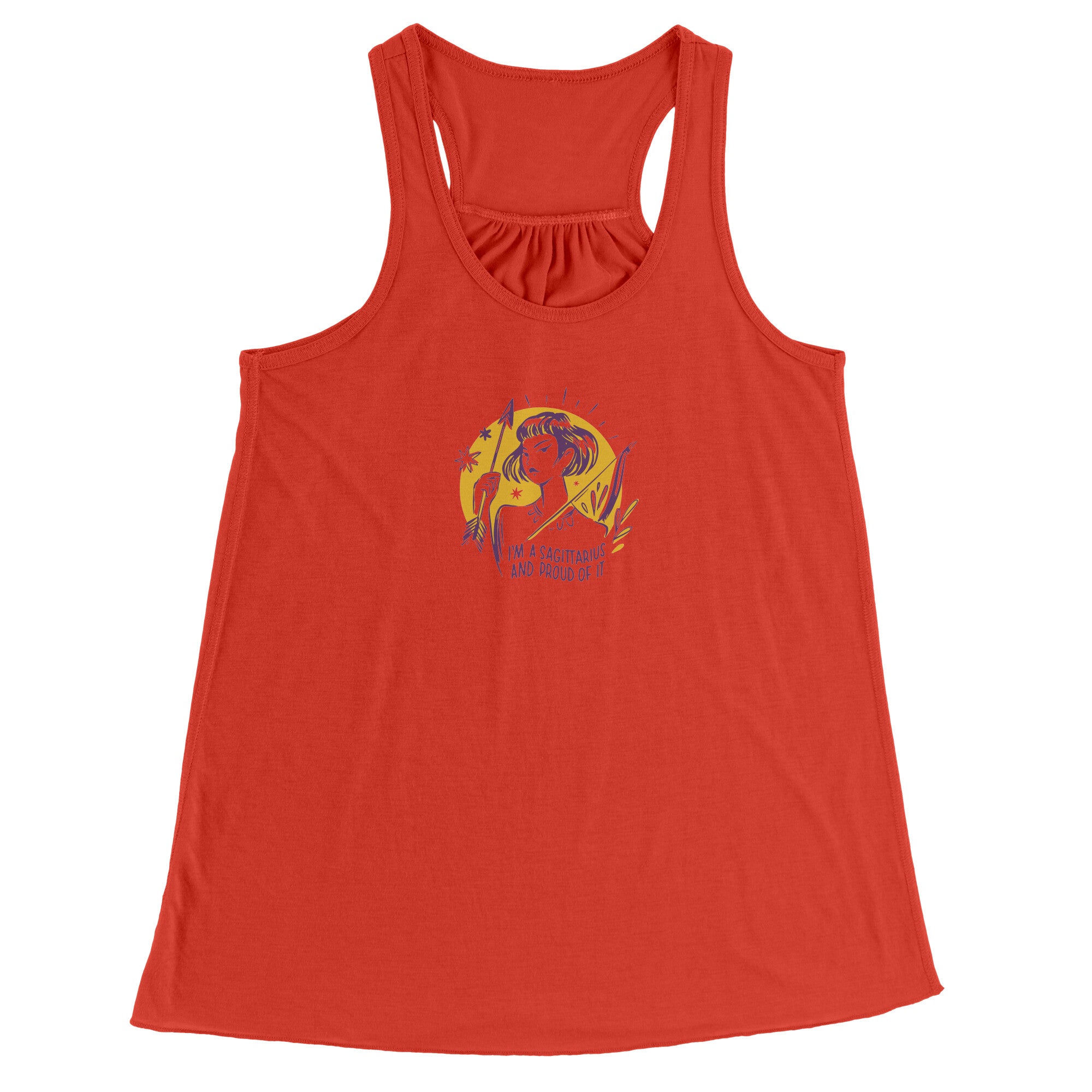 Sagittarius BELLA FLOWY RACEBACK TANK