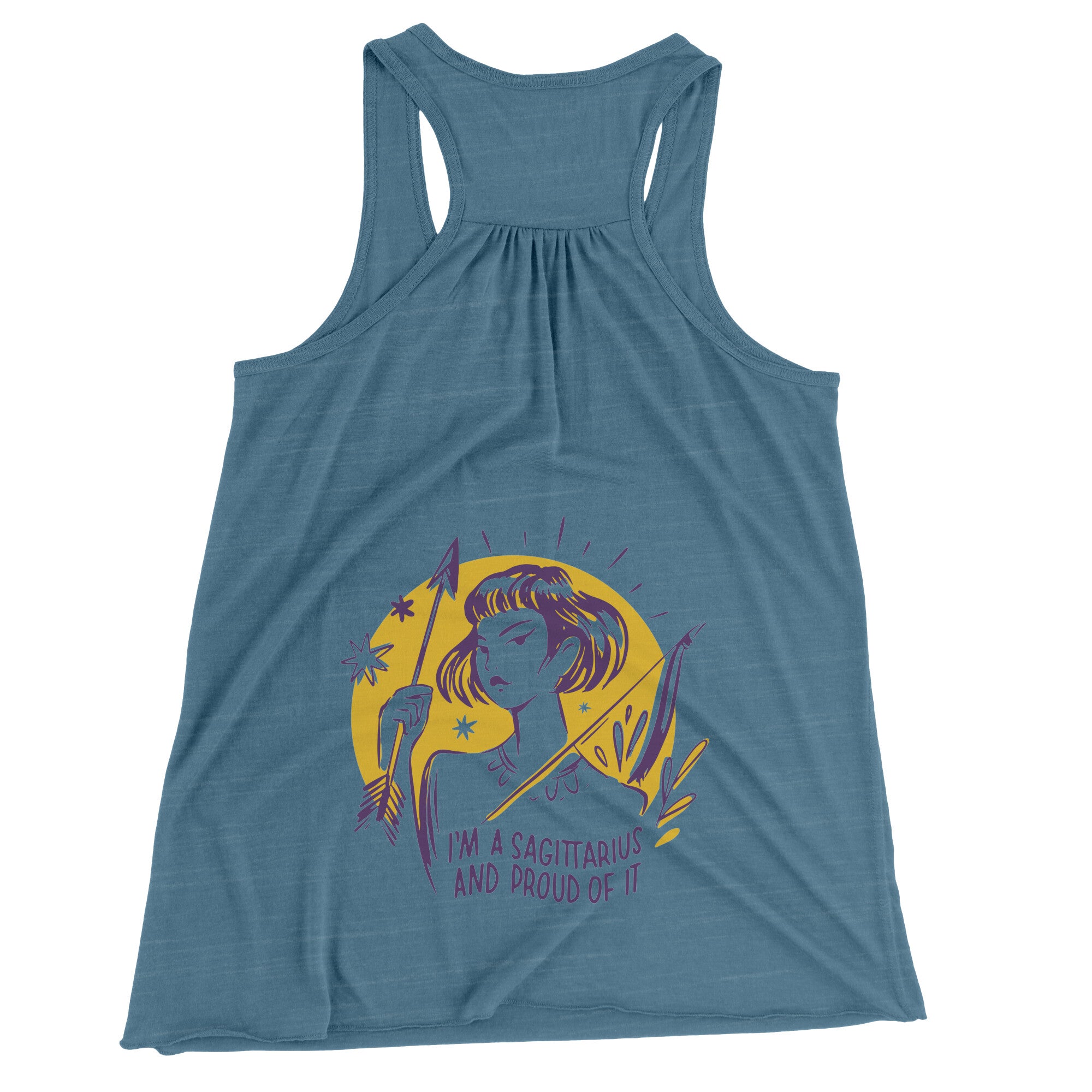 Sagittarius BELLA FLOWY RACEBACK TANK