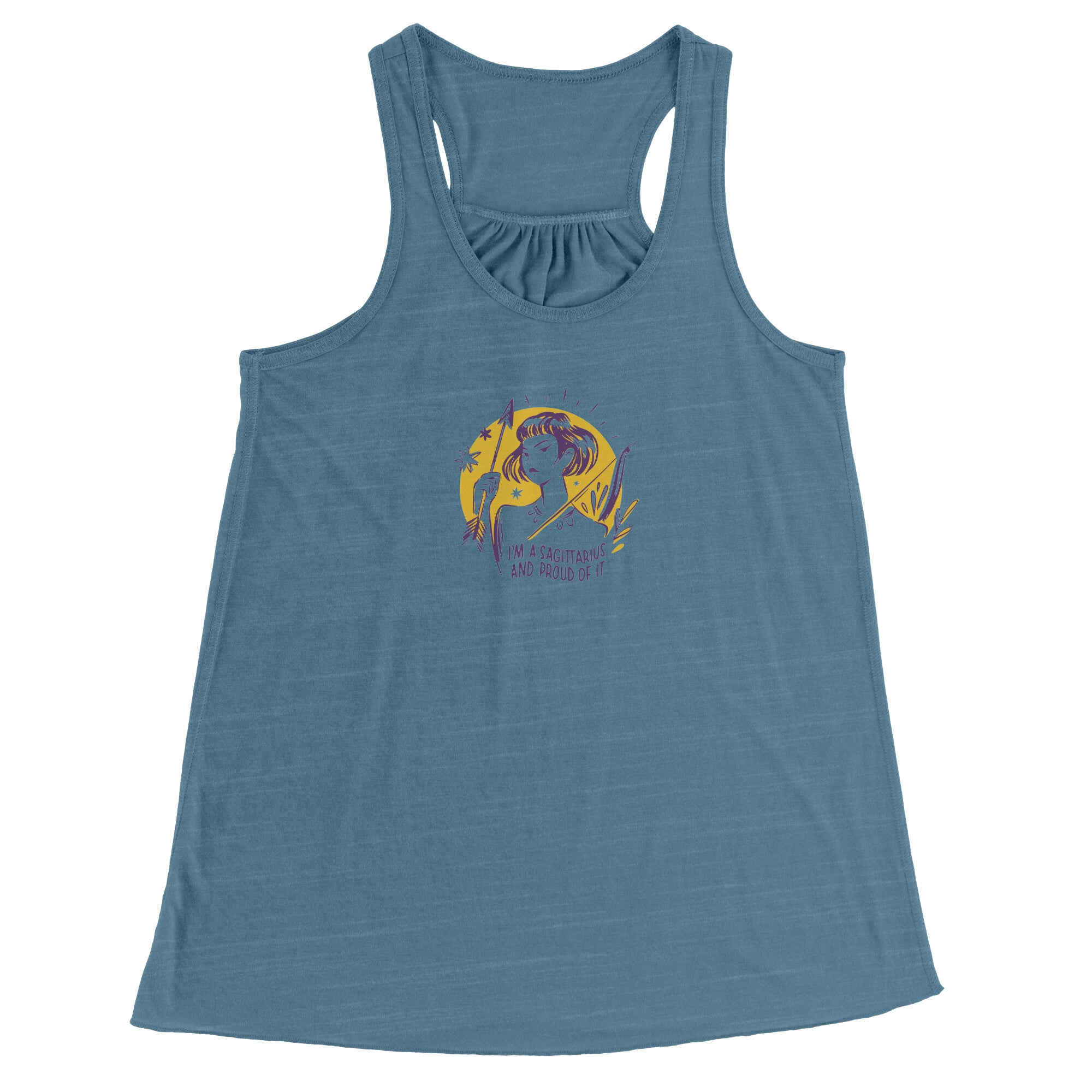 Sagittarius BELLA FLOWY RACEBACK TANK