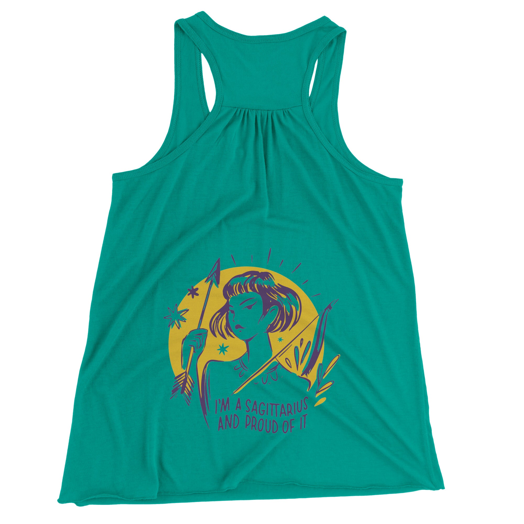 Sagittarius BELLA FLOWY RACEBACK TANK