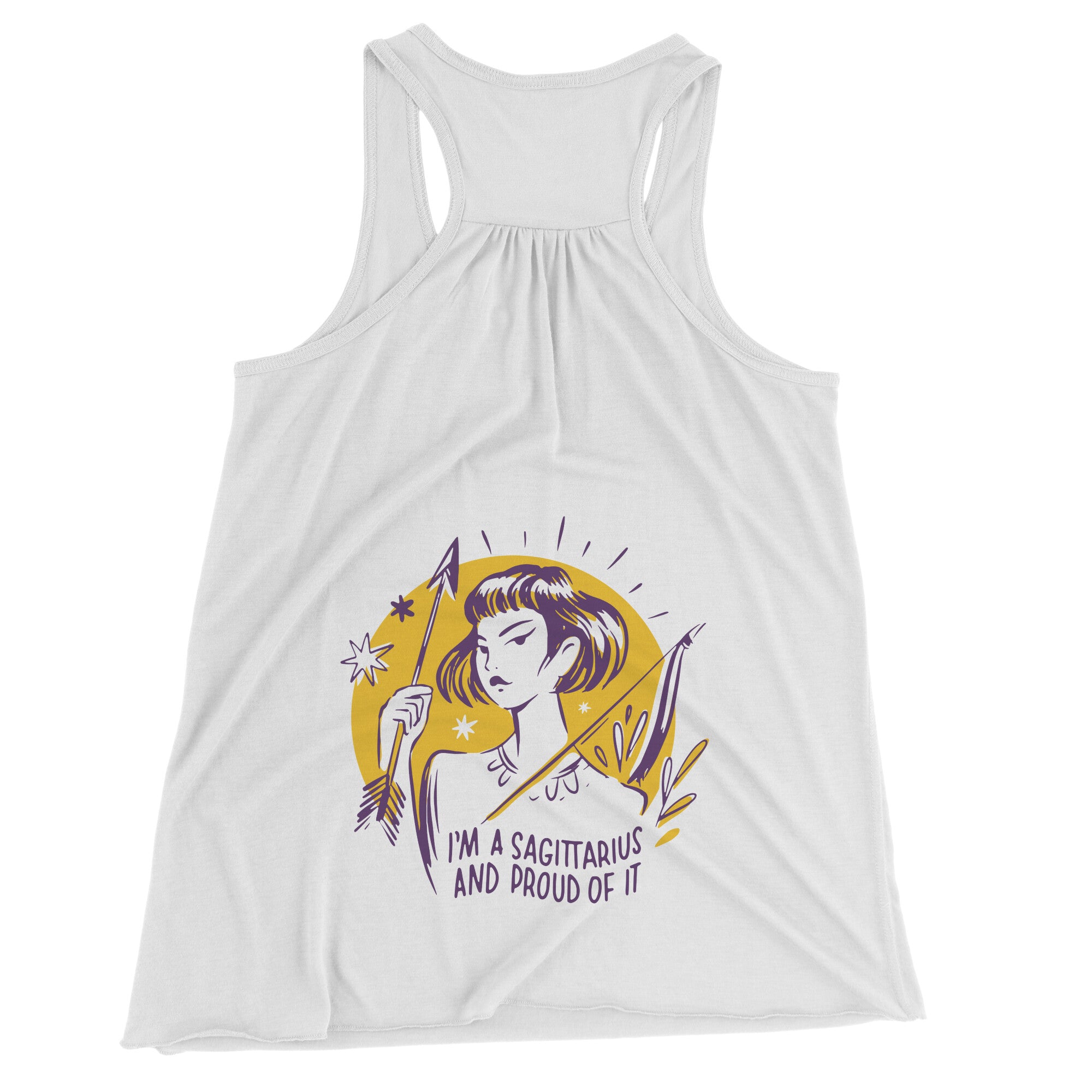Sagittarius BELLA FLOWY RACEBACK TANK