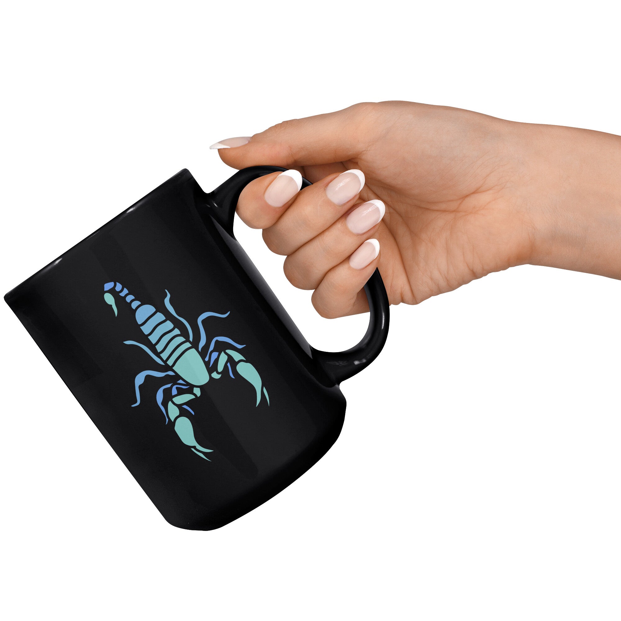 Scorpio 15OZ BLACK MUG