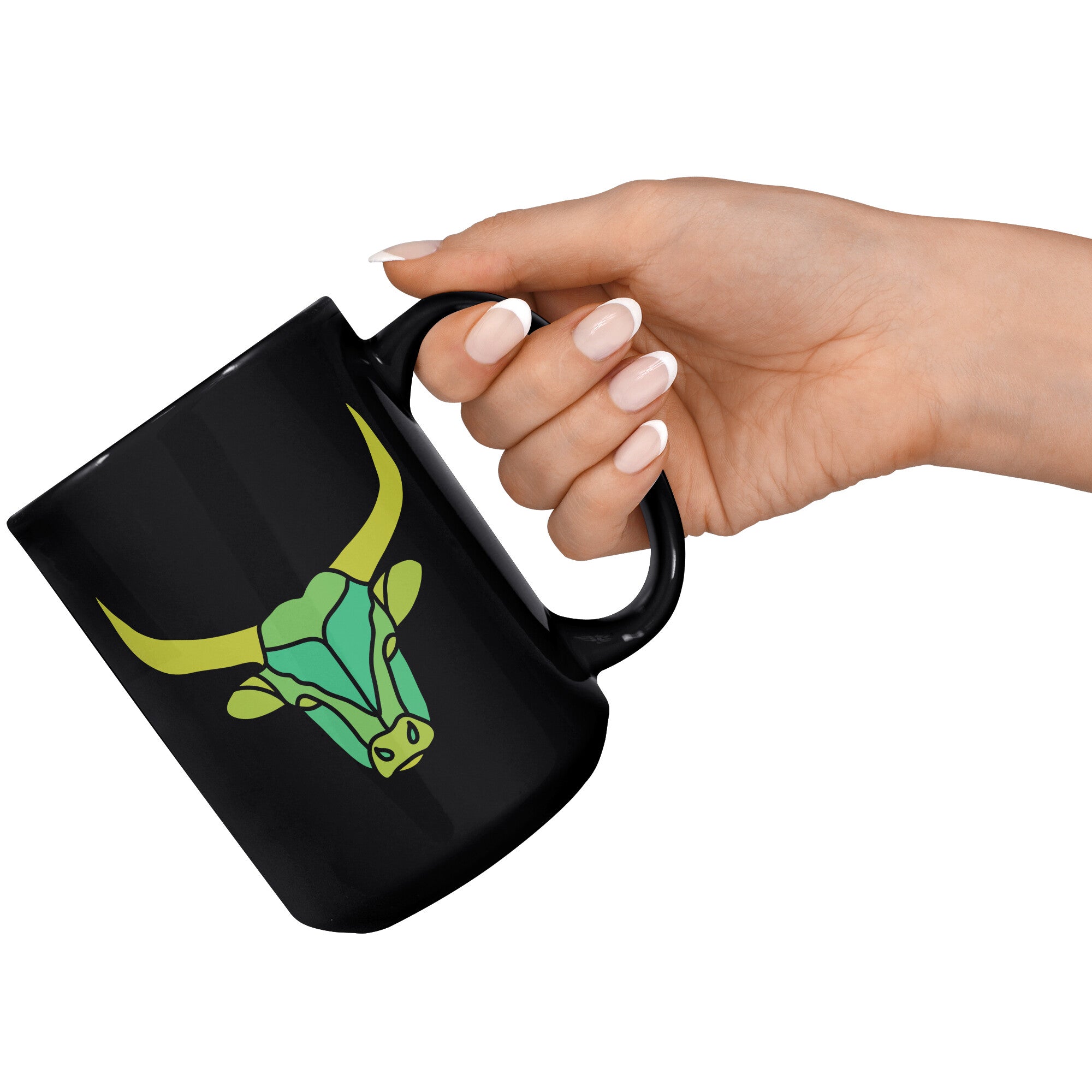 Taurus 15OZ BLACK MUG