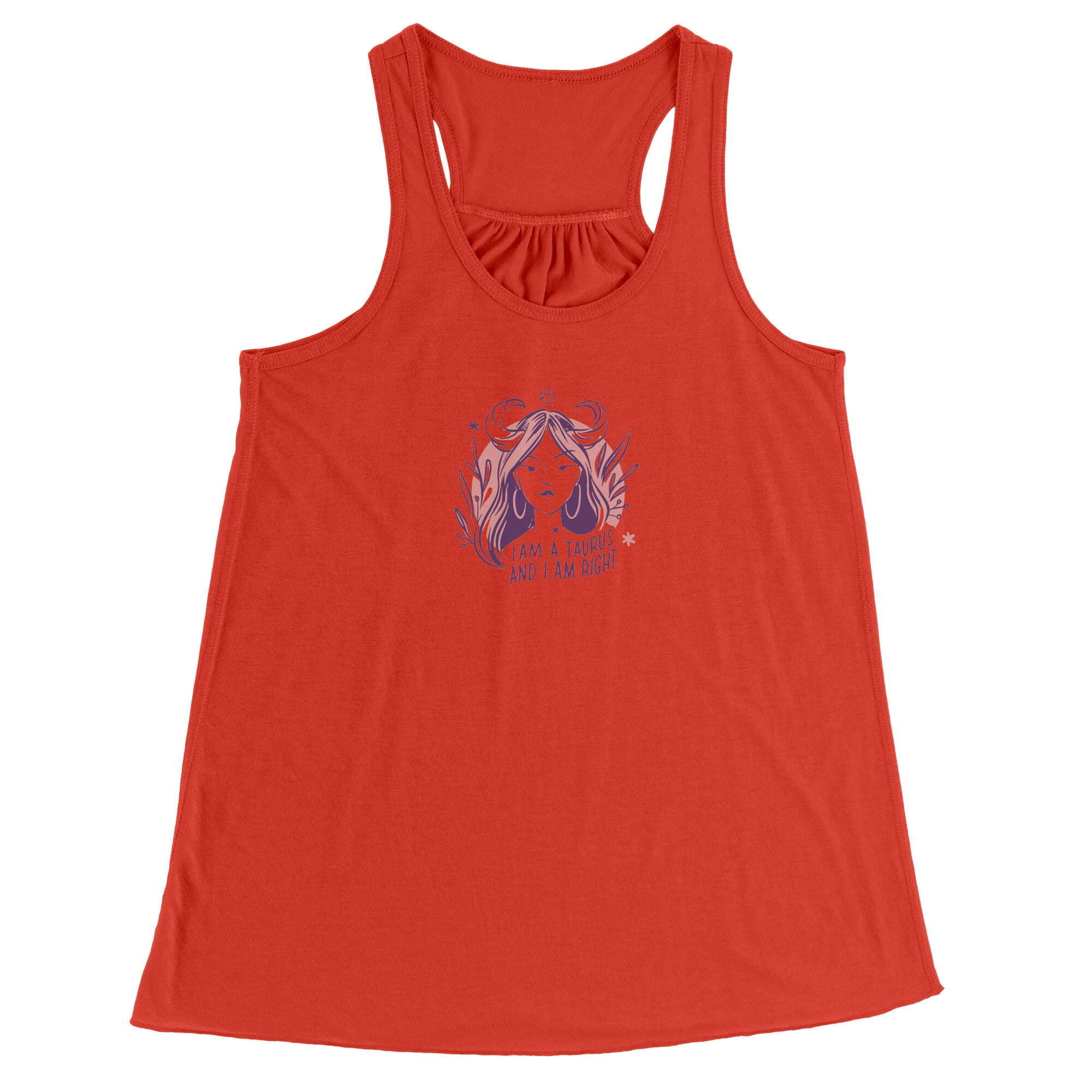 Taurus BELLA FLOWY RACEBACK TANK