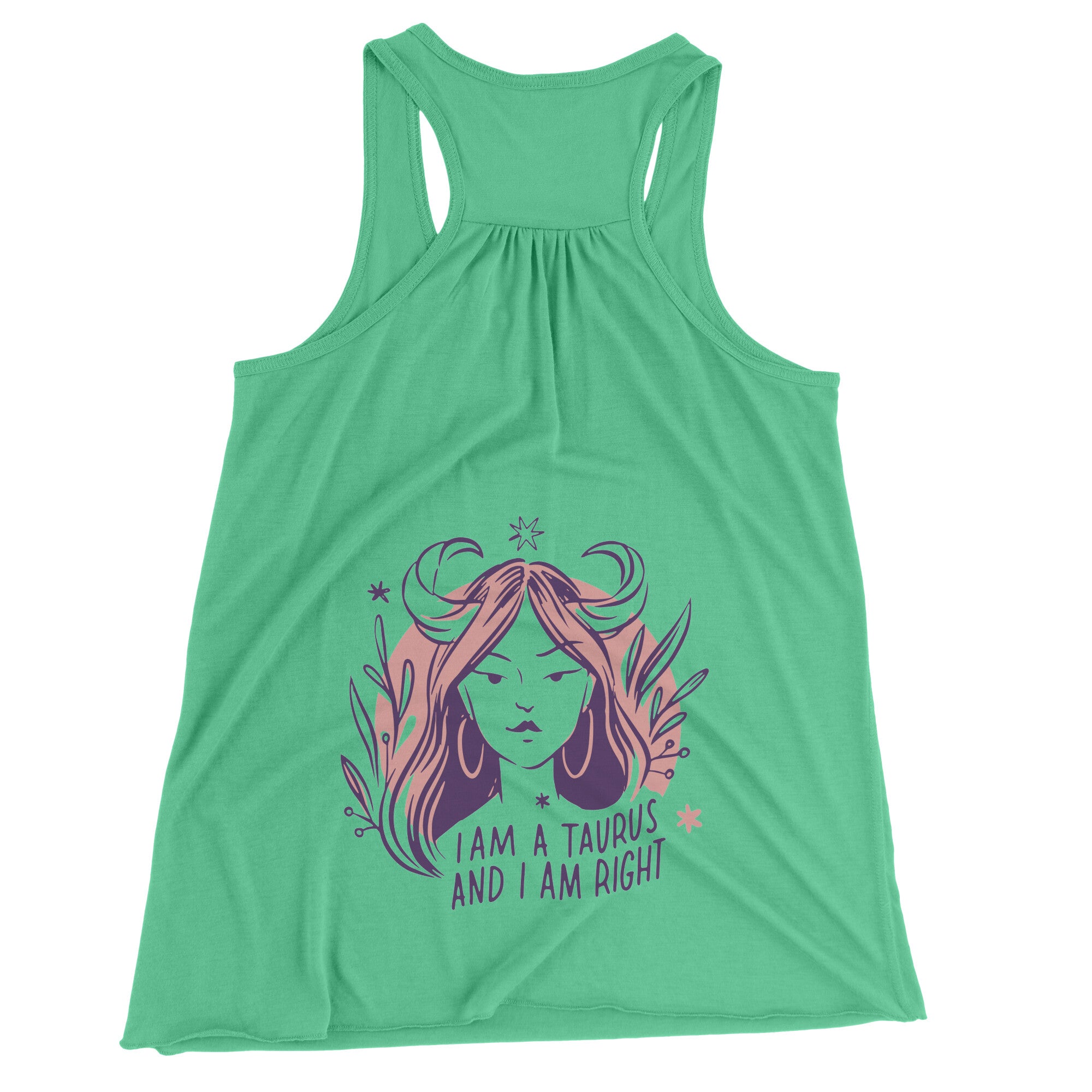 Taurus BELLA FLOWY RACEBACK TANK