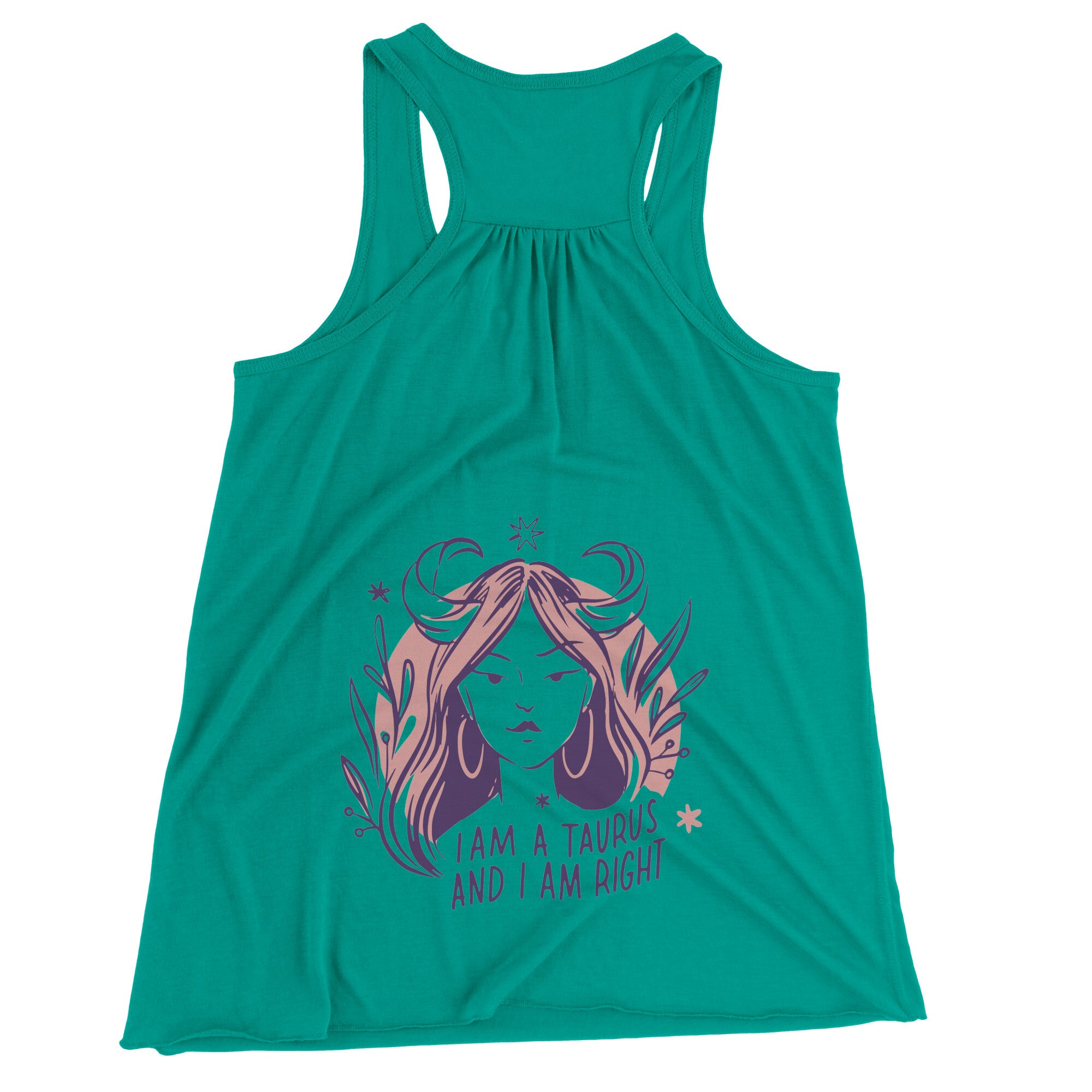 Taurus BELLA FLOWY RACEBACK TANK