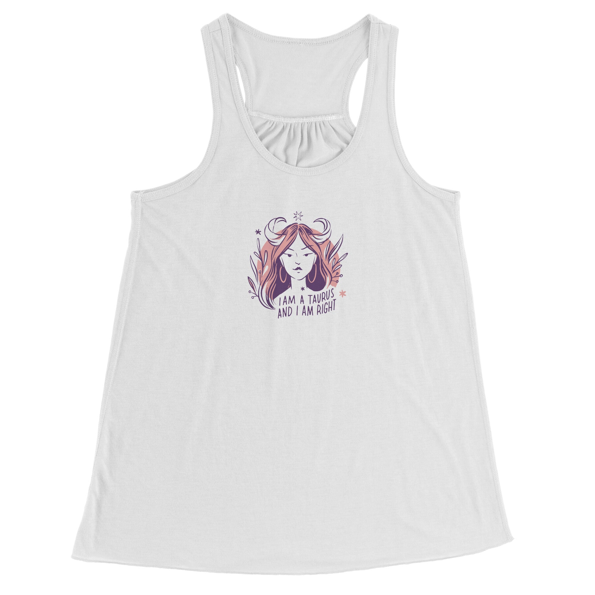 Taurus BELLA FLOWY RACEBACK TANK