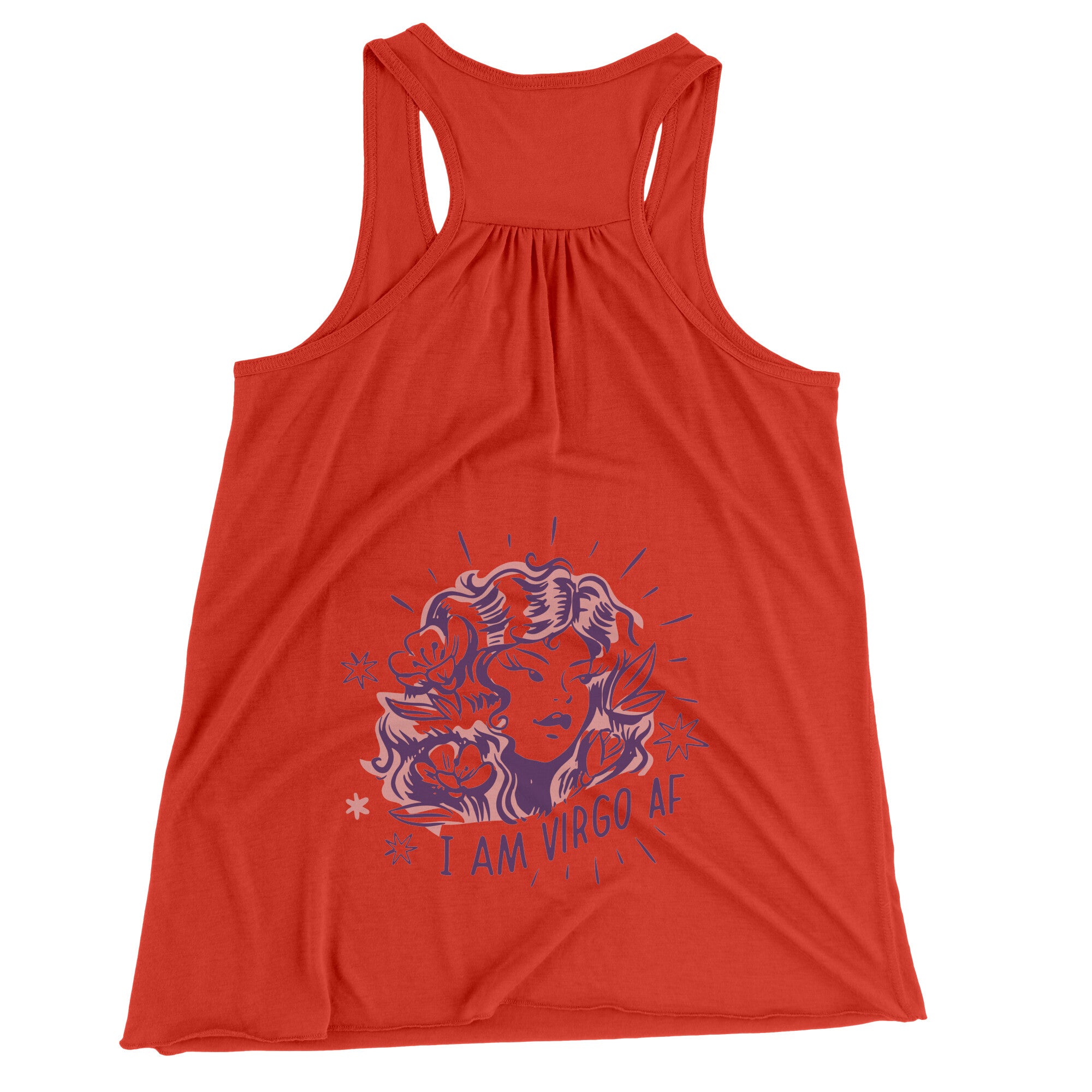 Virgo BELLA FLOWY RACEBACK TANK