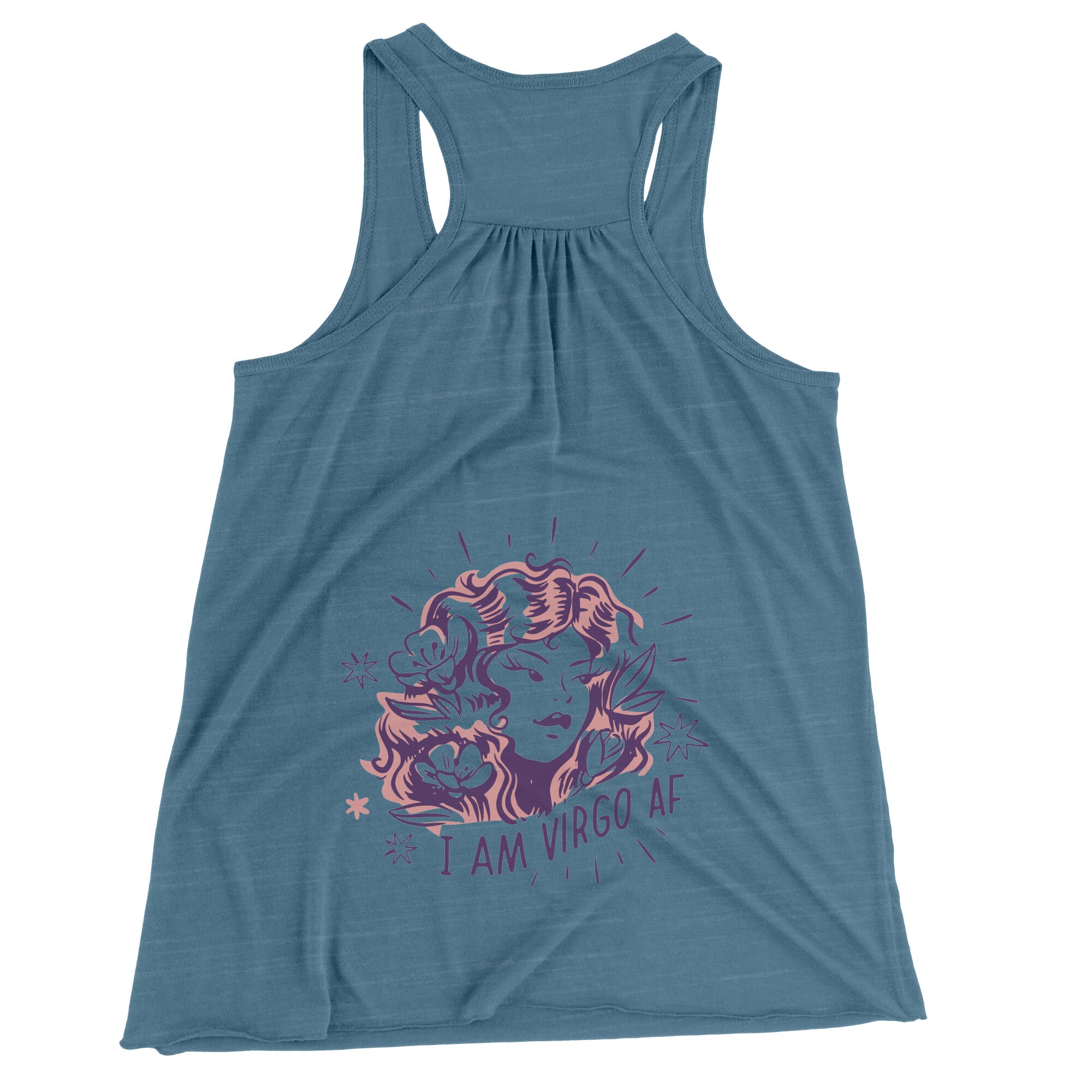 Virgo BELLA FLOWY RACEBACK TANK