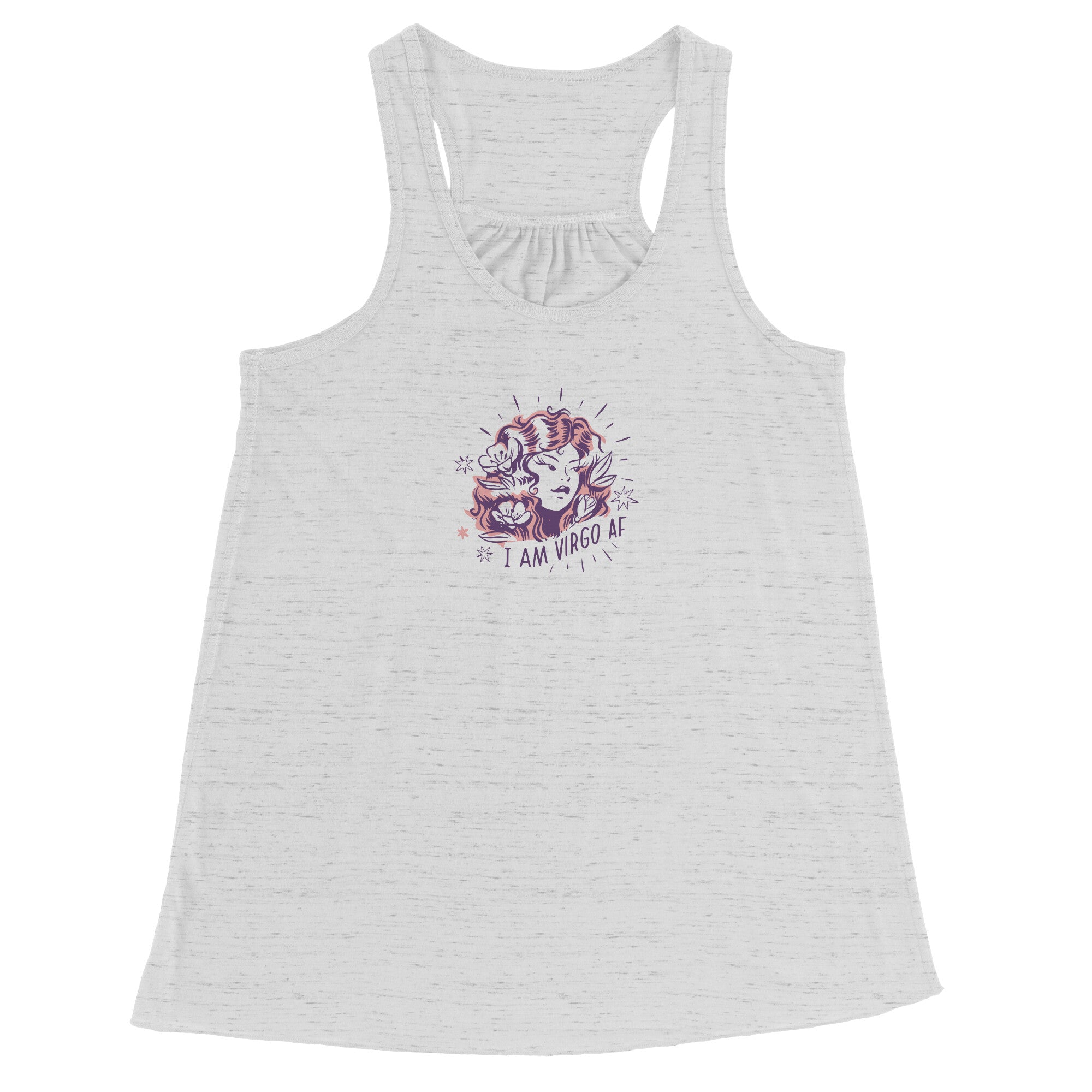 Virgo BELLA FLOWY RACEBACK TANK