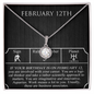 February Twelfth Necklace