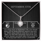September Thirteenth Necklace