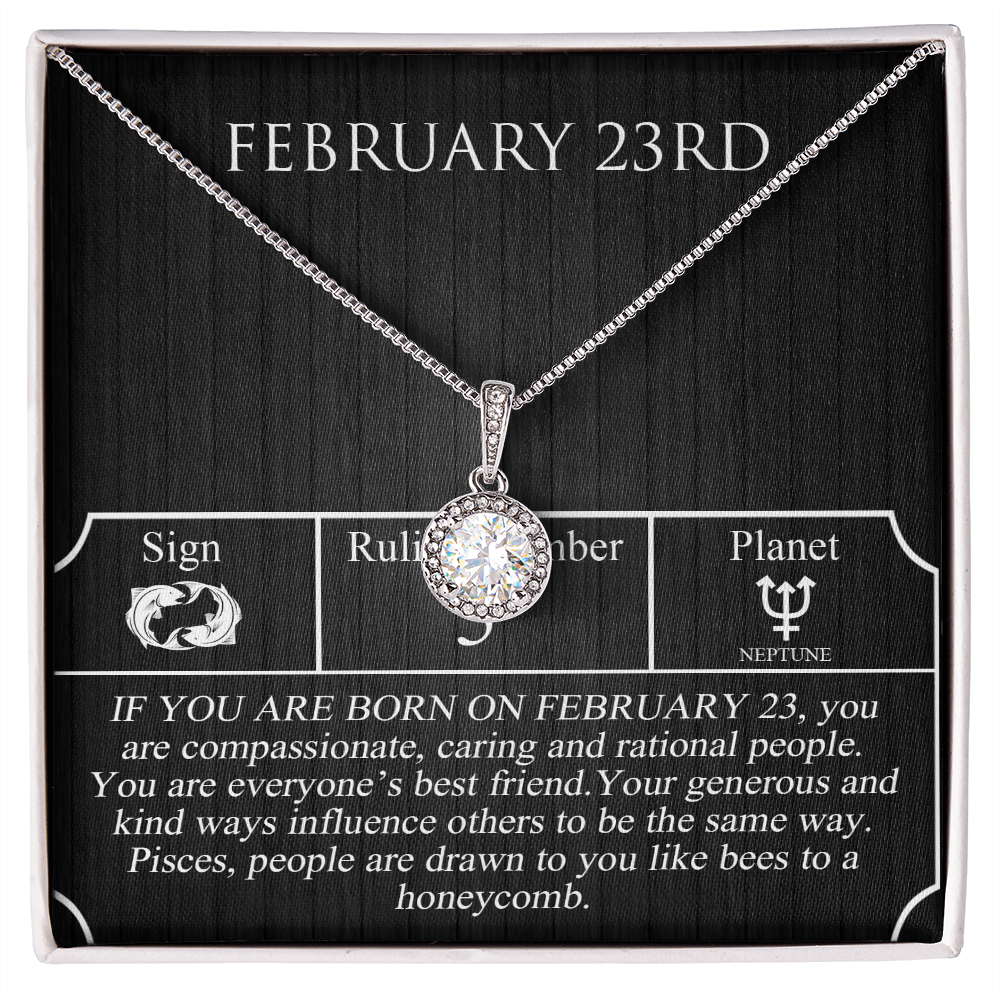 February Twenty-Third Necklace