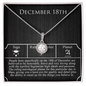 December Eighteenth Necklace