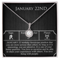 January Twenty-Second Necklace