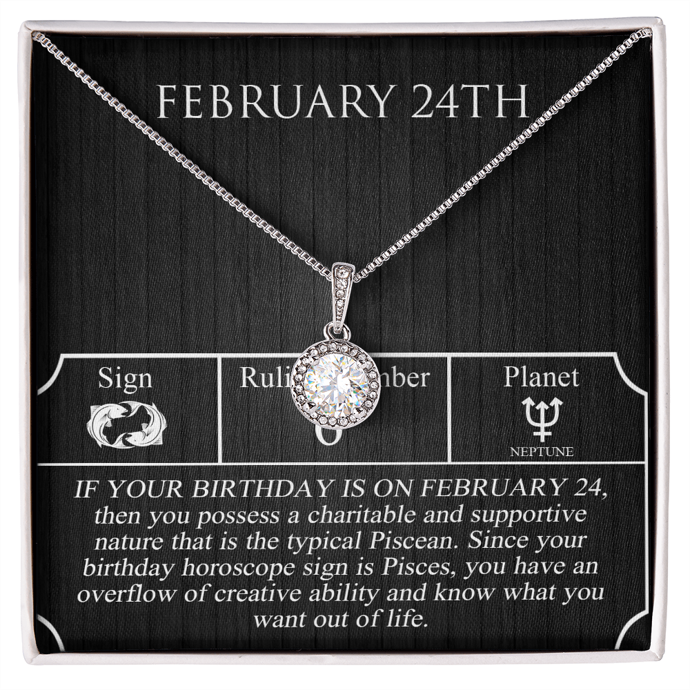 February Twenty-Fourth Necklace