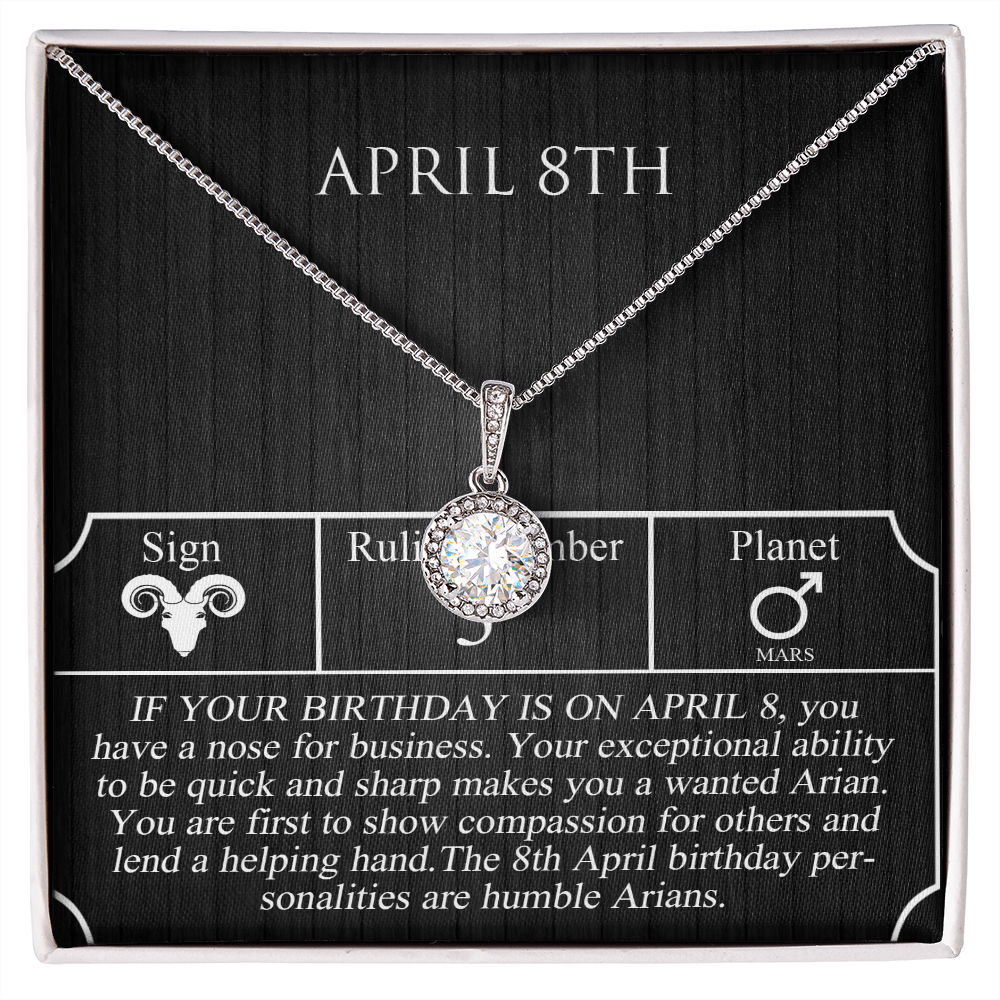 April Eighth Necklace