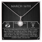 March Sixteenth Necklace
