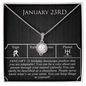 January Twenty-Third Necklace