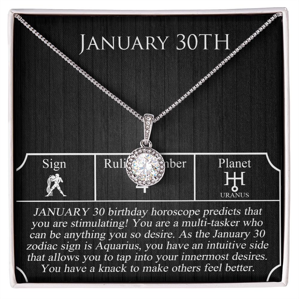 January Thirtieth Necklace
