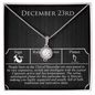 December Twenty-Third Necklace