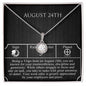 August Twenty-Fourth Necklace